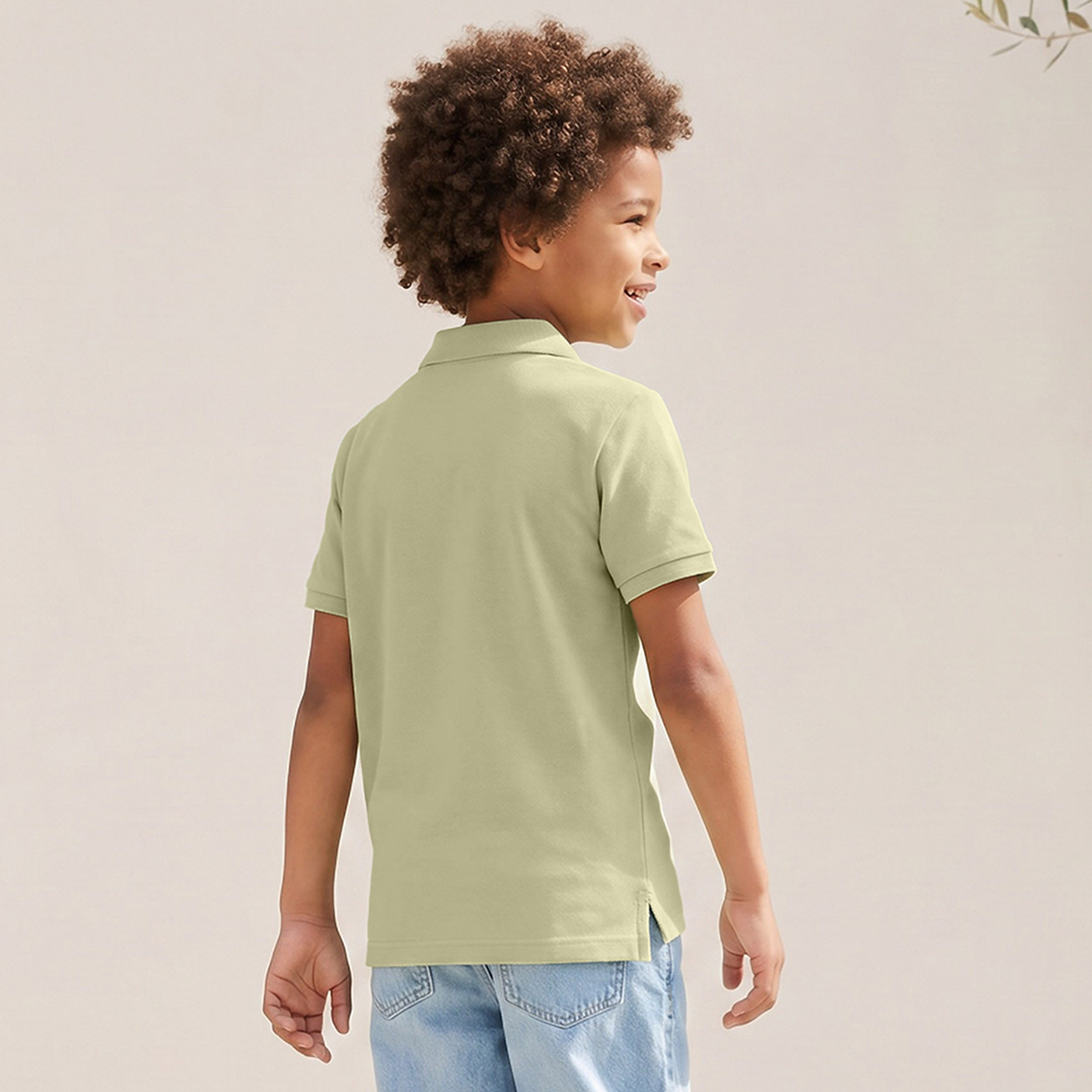 Juniors Collared Short Sleeves T-shirt-boys-clothing-tshirtsandpolos-image-3