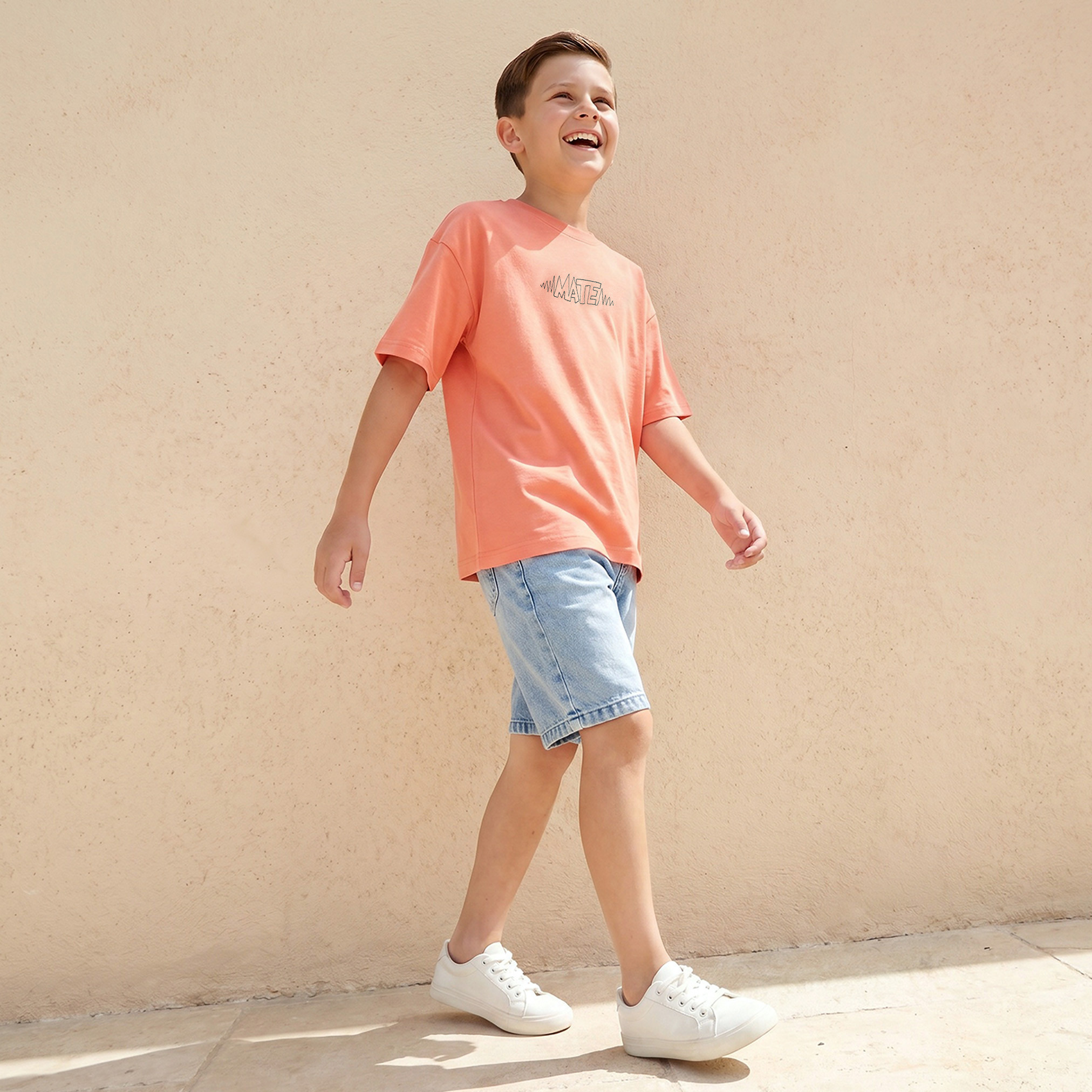 تيشيرت برقبة ضيقة وأكمام قصيرة وطبعات من جونيورز-boys-clothing-tshirtsandpolos-image-5