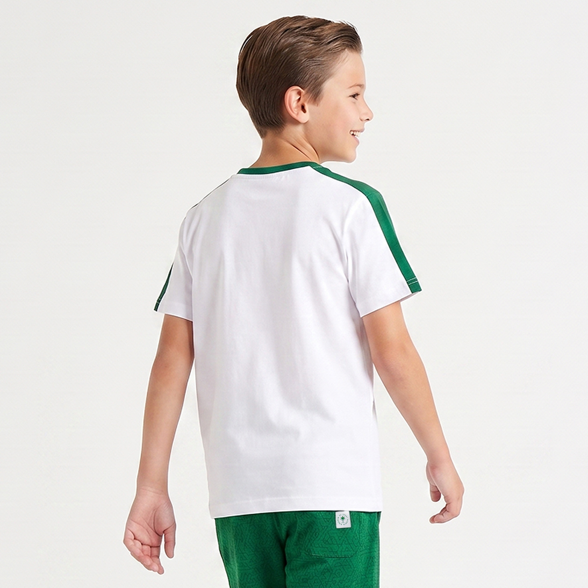 تيشيرت بطبعات وأكمام قصيرة وياقة ضيقة من جونيورز-boys-clothing-tshirtsandpolos-image-3