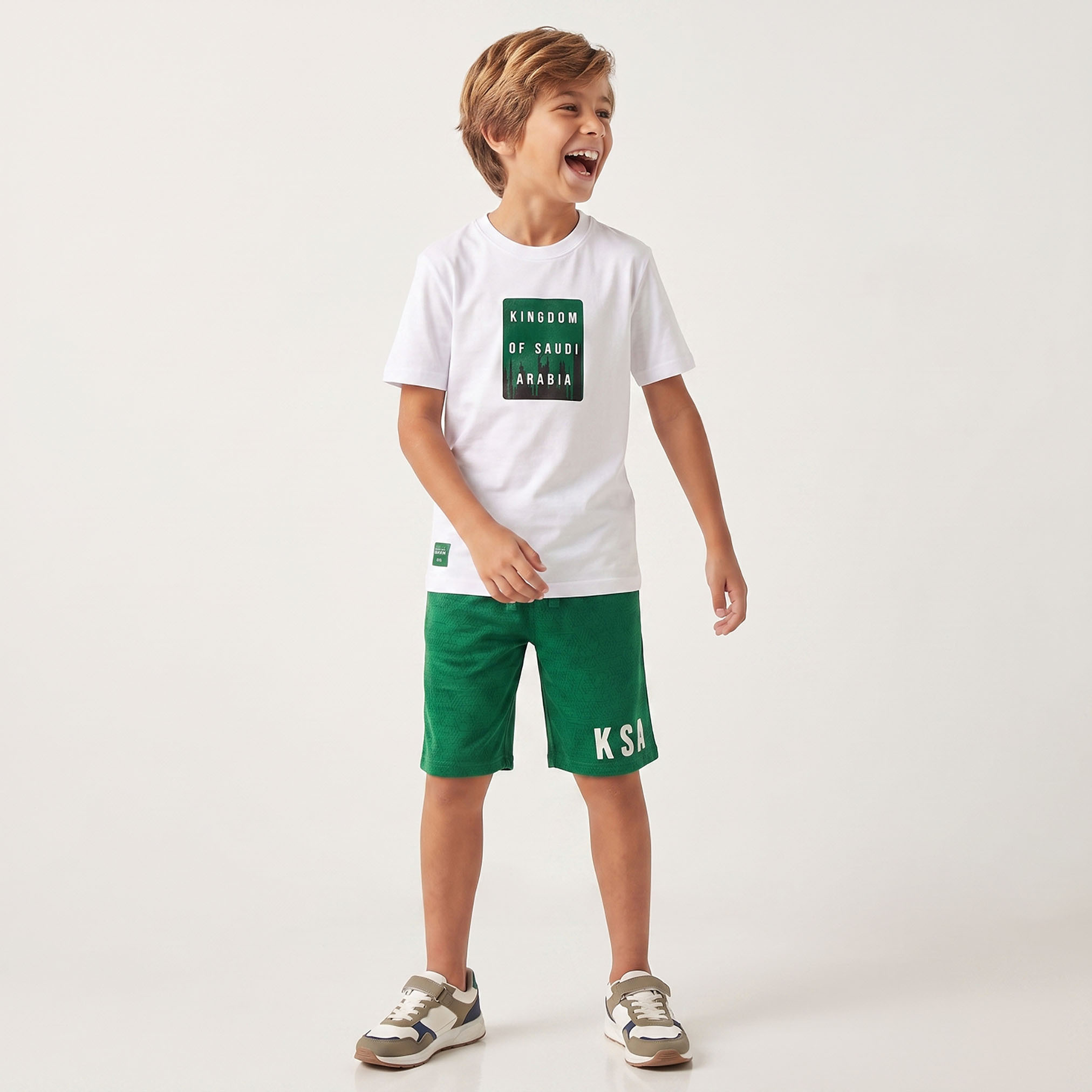Juniors Crew Neck Short Sleeves T-shirt with Typography Print-boys-clothing-tshirtsandpolos-image-3