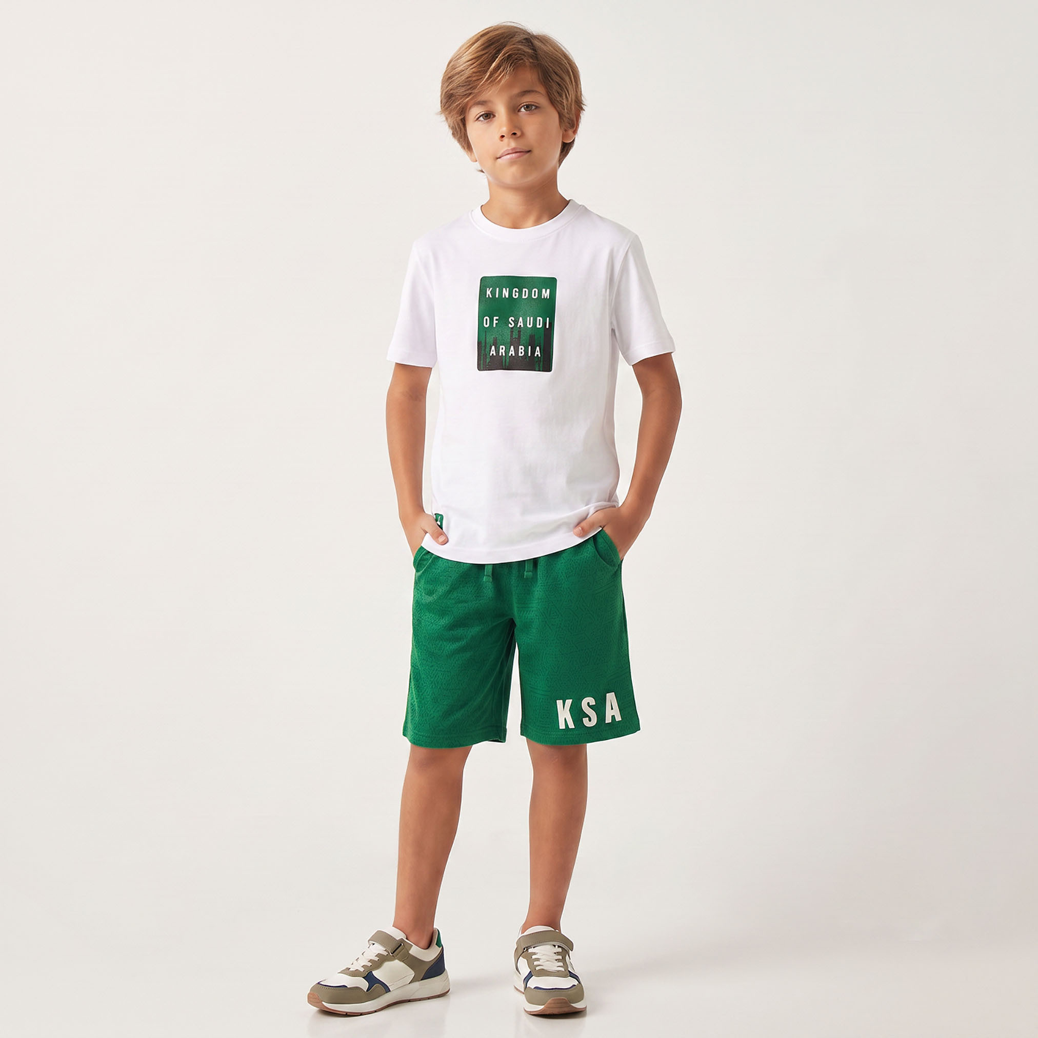 Juniors Crew Neck Short Sleeves T-shirt with Typography Print-boys-clothing-tshirtsandpolos-image-5