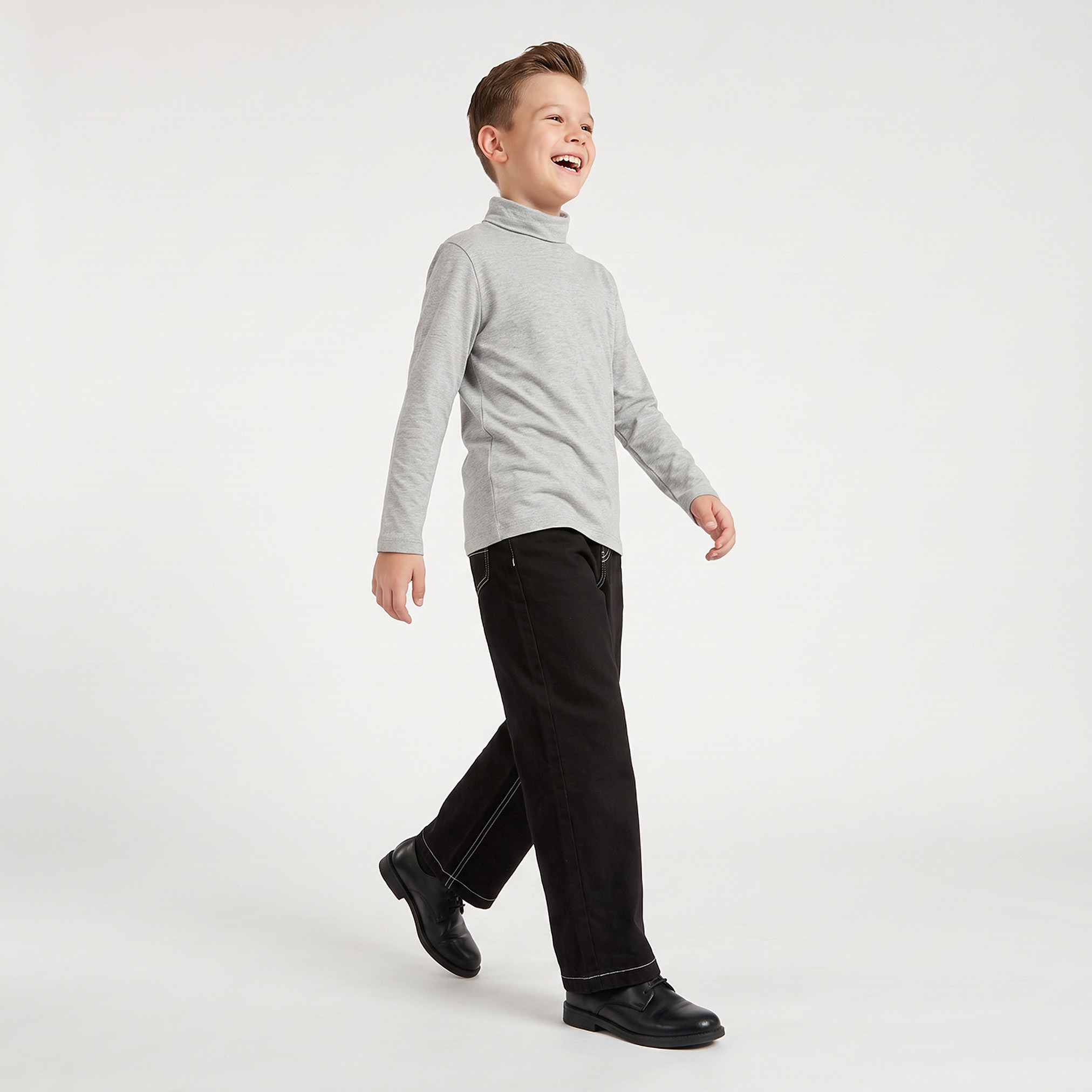 Juniors Turtleneck Long Sleeves T-shirt-boys-clothing-tshirtsandpolos-image-2