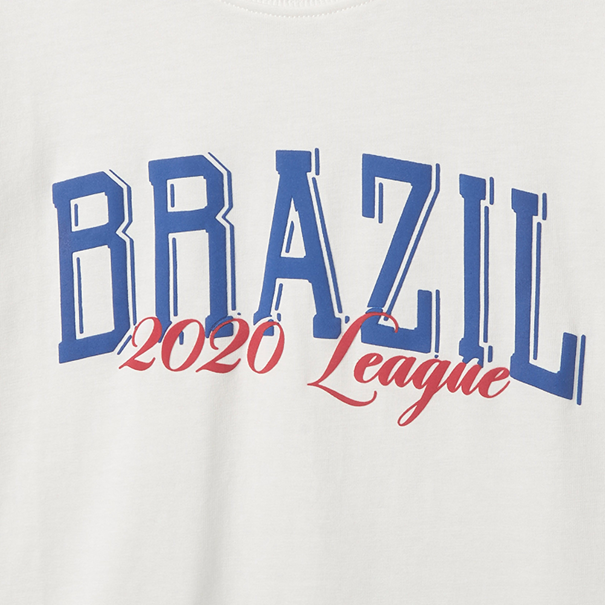 Juniors Crew Neck Short Sleeves T-shirt with Brazil Print-boys-clothing-tshirtsandpolos-image-3