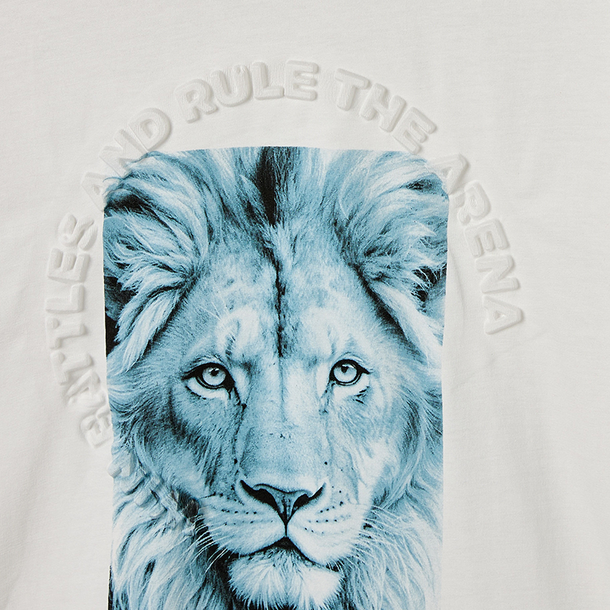 تيشيرت برقبة ضيقة وأكمام قصيرة وطبعات من جونيورز-boys-clothing-tshirtsandpolos-image-5
