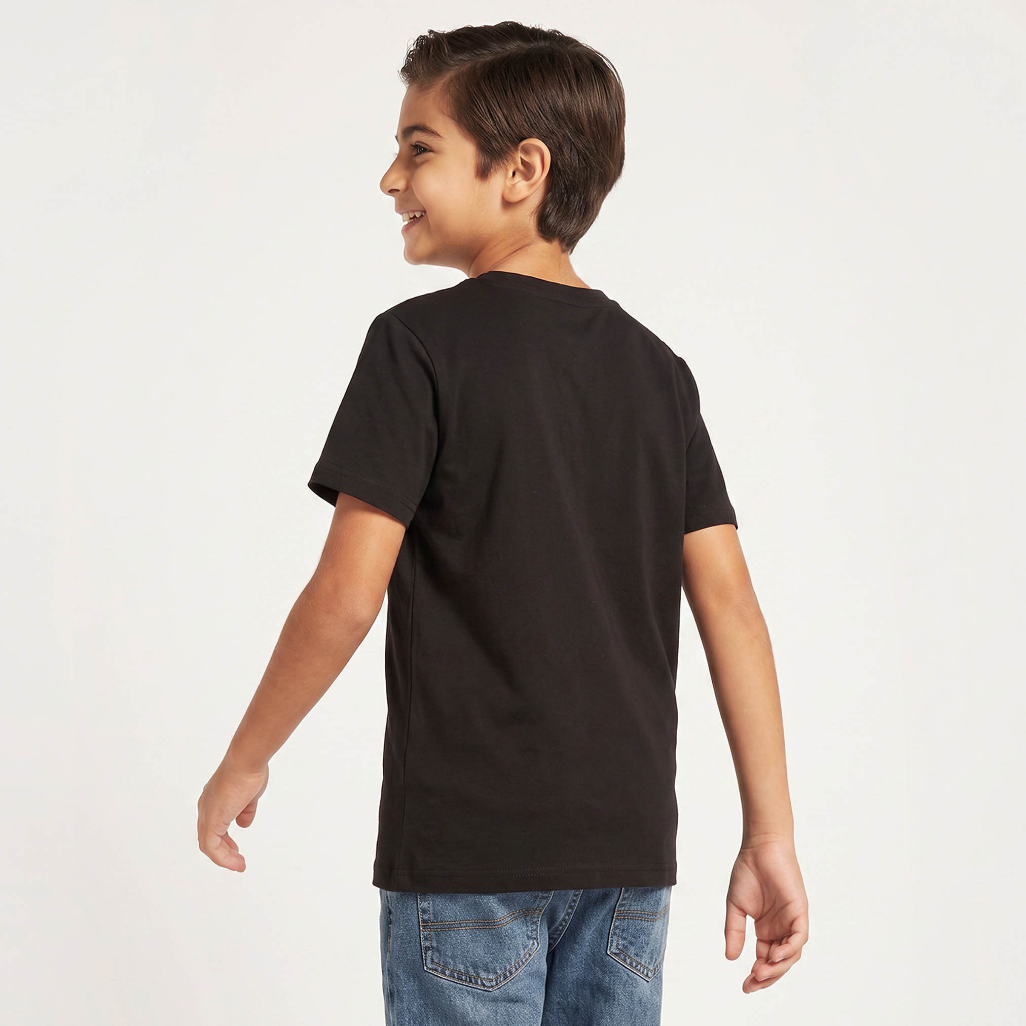 Juniors Crew Neck Short Sleeves T-shirt with Gaming Print-boys-clothing-tshirtsandpolos-image-2