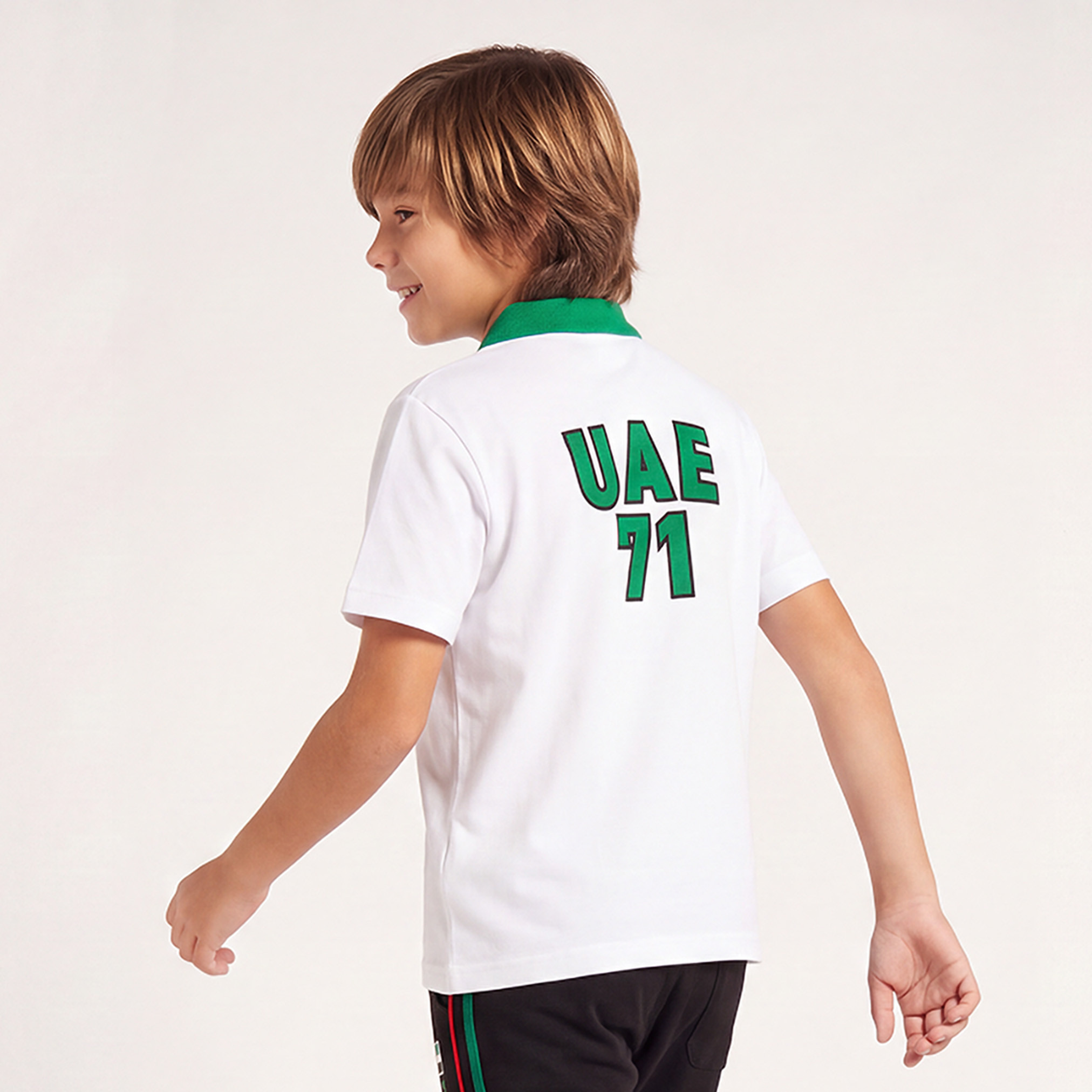 Juniors Collared Short Sleeves Polo T-shirt with UAE National Day Embroidery-boys-clothing-tshirtsandpolos-image-3