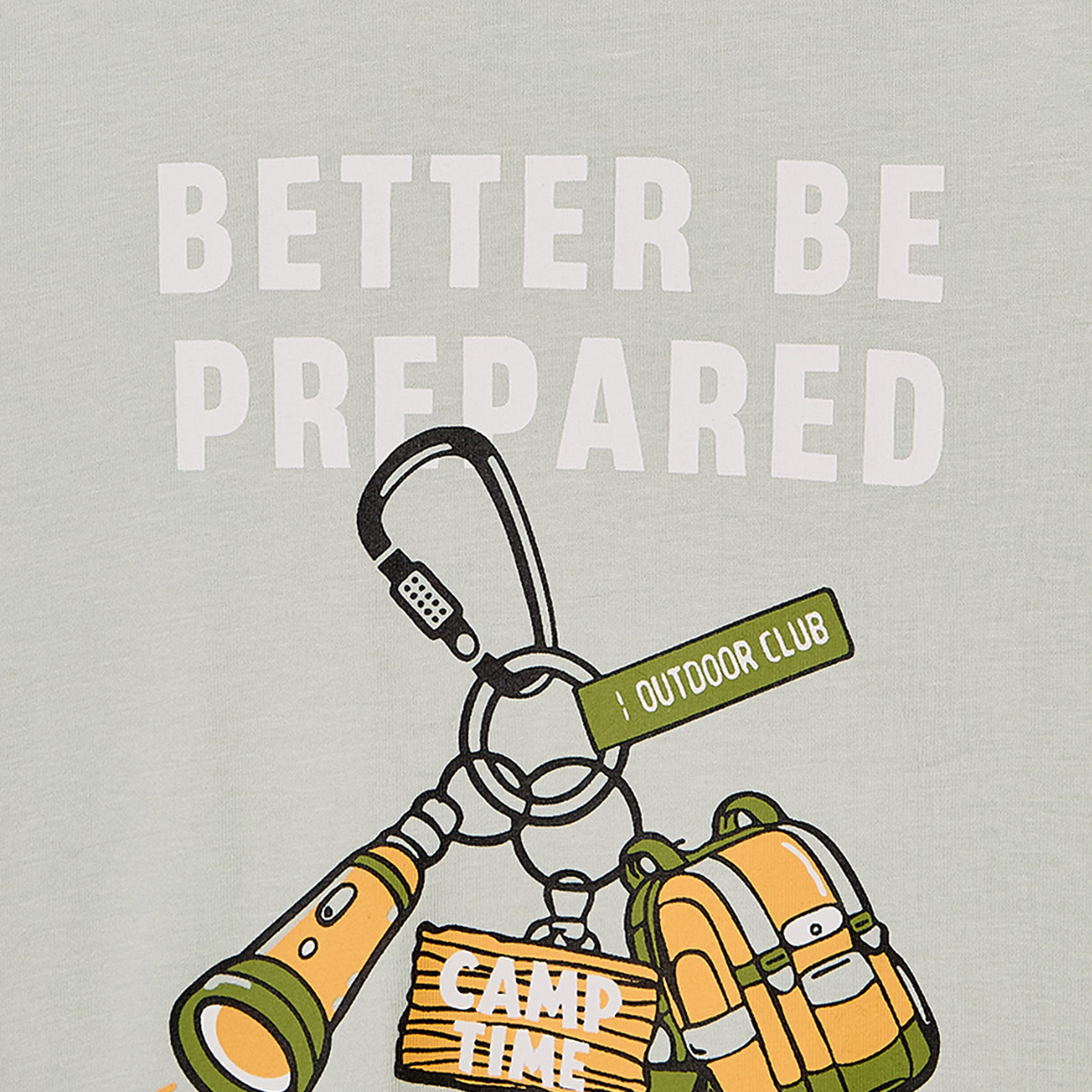 Juniors Crew Neck Short Sleeves T-shirt with Slogan Print-boys-clothing-tshirtsandpolos-image-4
