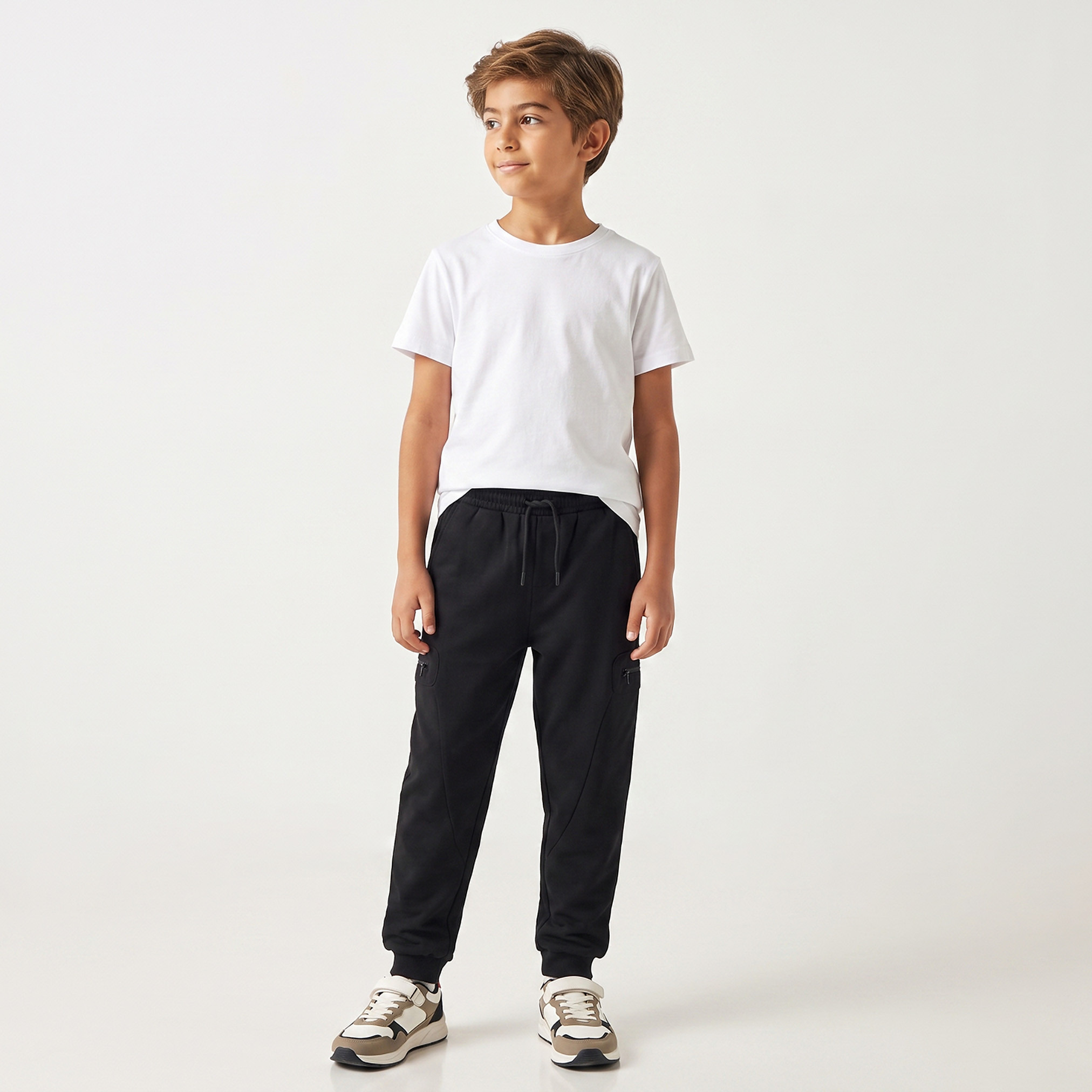 بنطلون رياضي بخصر برباط وجيوب من جونيورز-boys-clothing-bottoms-joggersandtrackpants-image-5