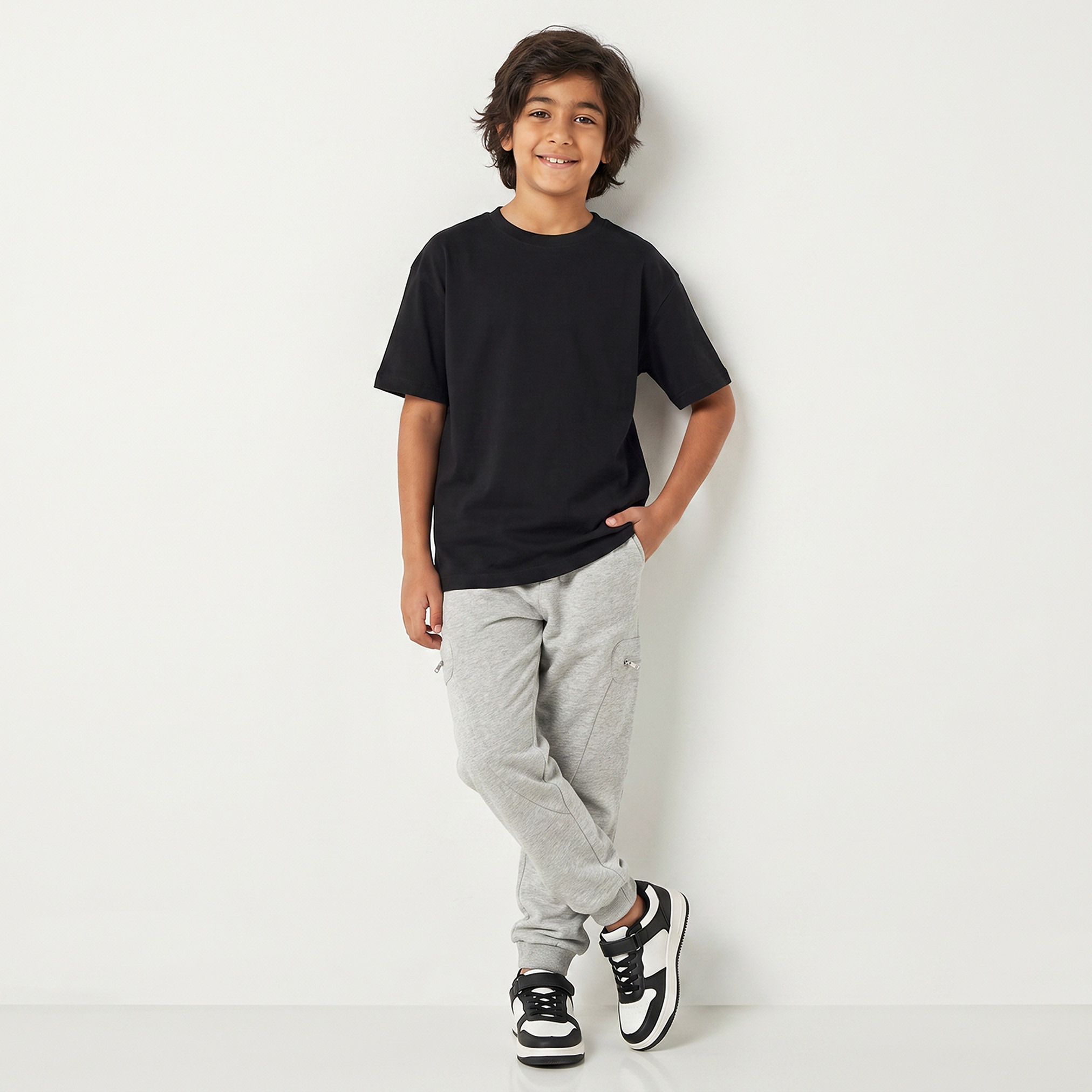 بنطلون رياضي برباط على الخصر وجيوب من جونيورز-boys-clothing-bottoms-joggersandtrackpants-image-3