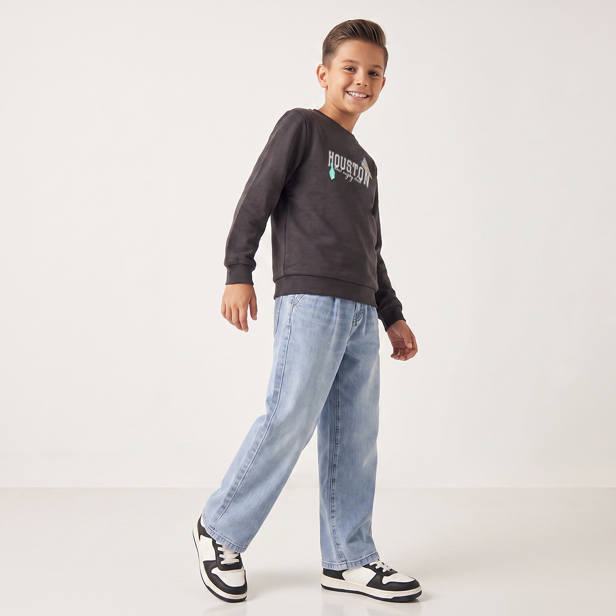 سويت شيرت بياقة ضيقة وطبعات من جونيورز-boys-clothing-winterwear-sweatshirts-image-5