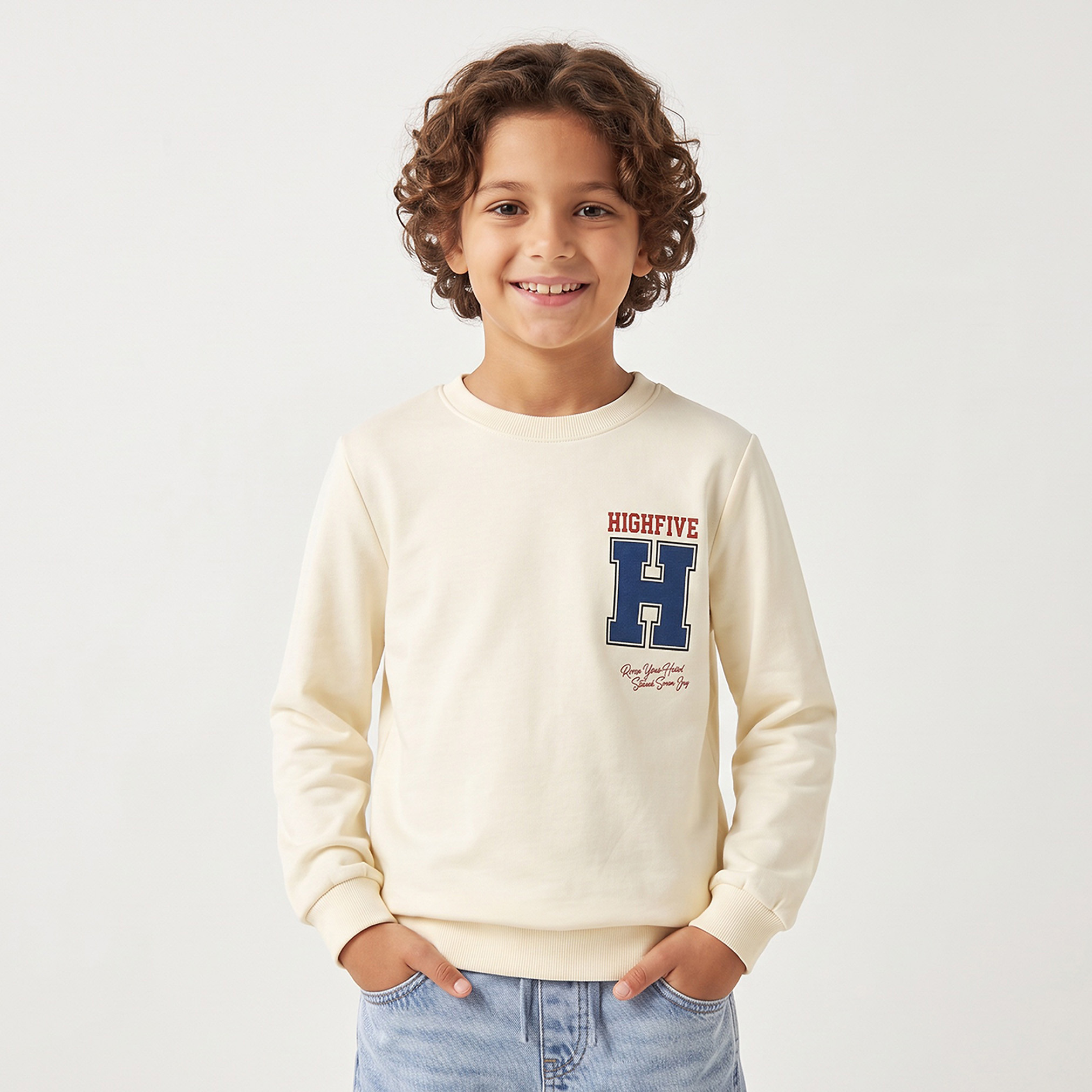 سويت شيرت بياقة مستديرة من جونيورز-boys-clothing-winterwear-sweatshirts-image-1