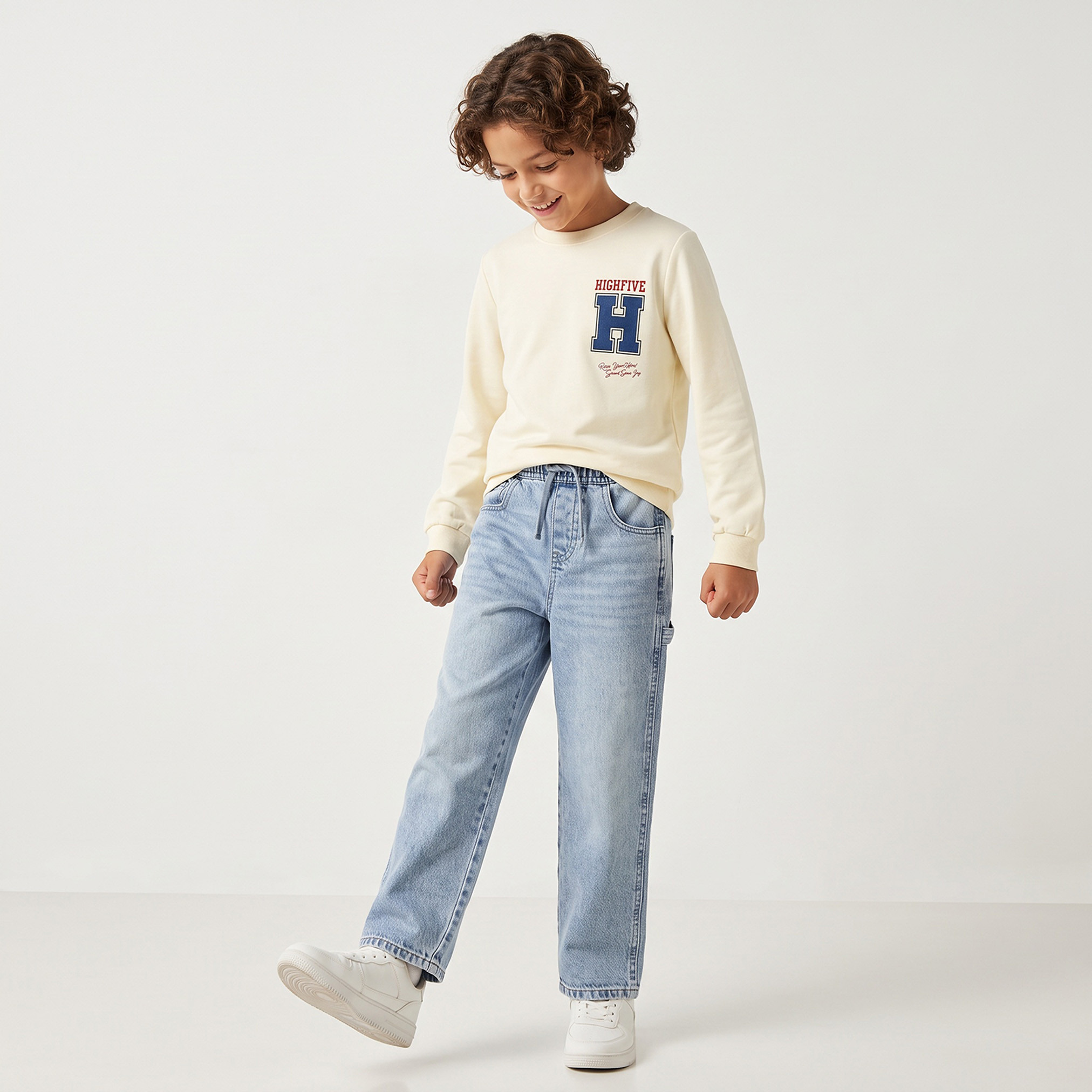 سويت شيرت بياقة مستديرة من جونيورز-boys-clothing-winterwear-sweatshirts-image-5