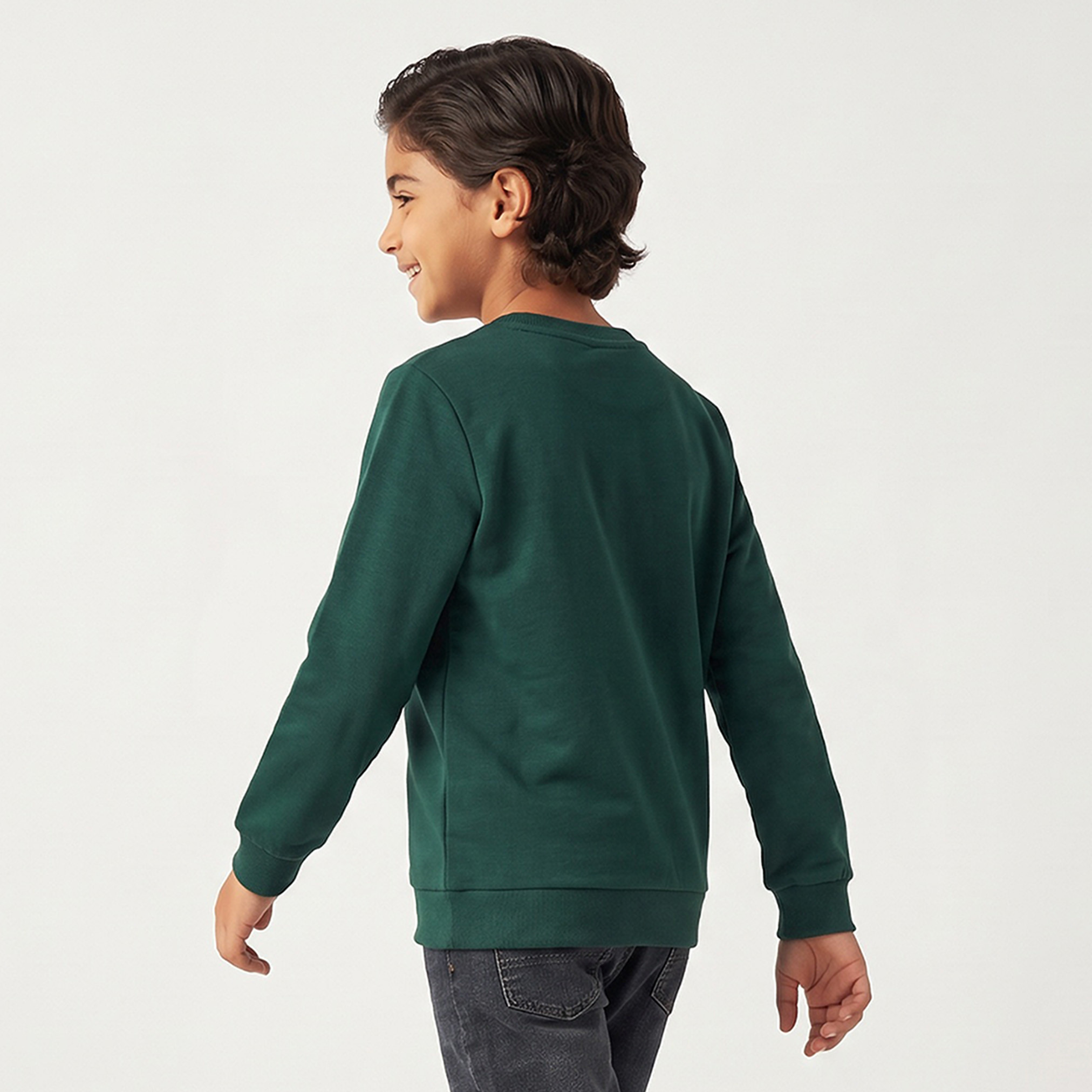 سويت شيرت بياقة مستديرة وطبعات تايبوجرافيك من جونيورز-boys-clothing-winterwear-sweatshirts-image-3