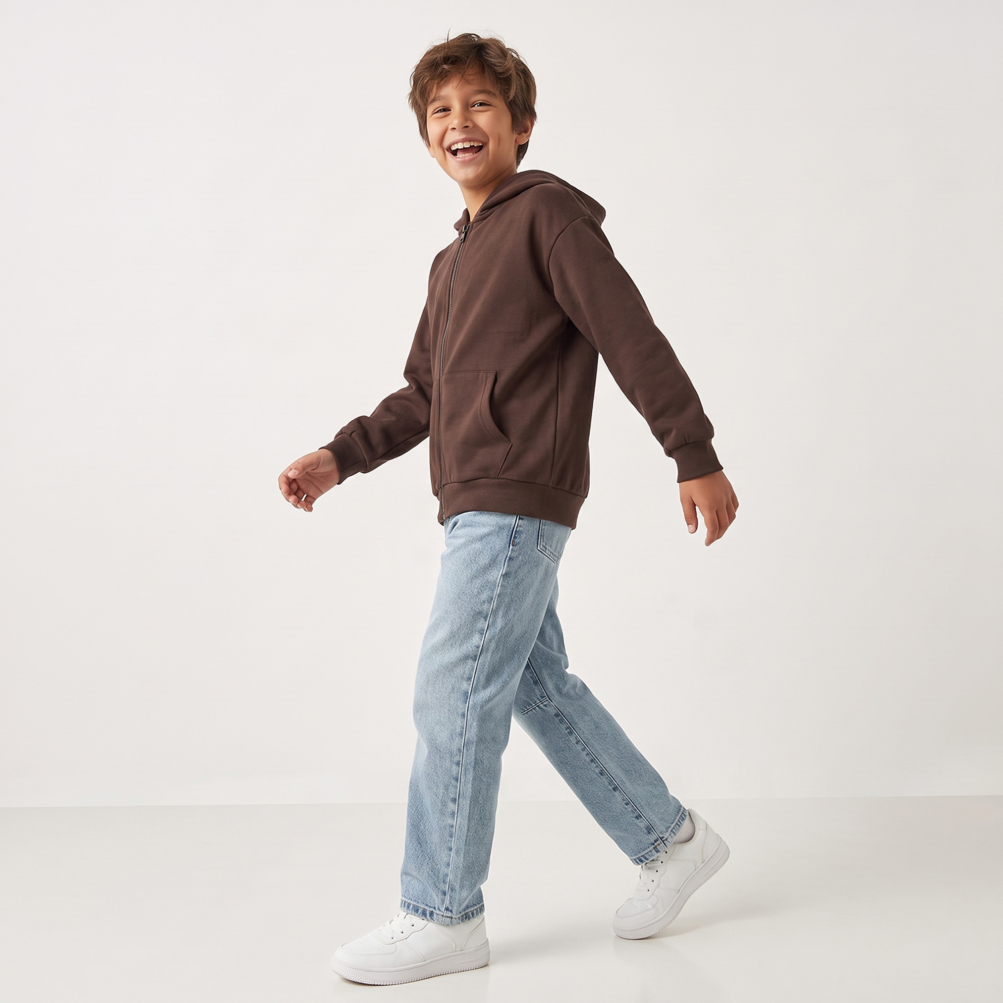 هودي بأكمام طويلة وجيب كنغر من جونيورز-boys-clothing-winterwear-sweatshirts-image-5
