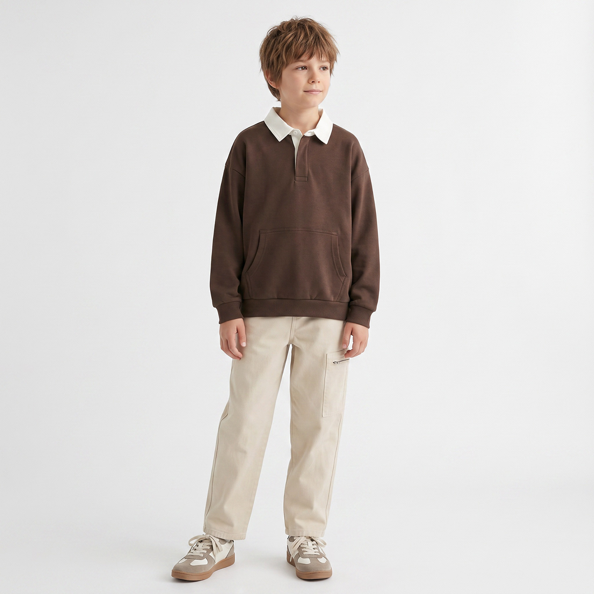 سويت شيرت بياقة وأكمام طويلة من جونيورز-boys-clothing-winterwear-sweatshirts-image-3