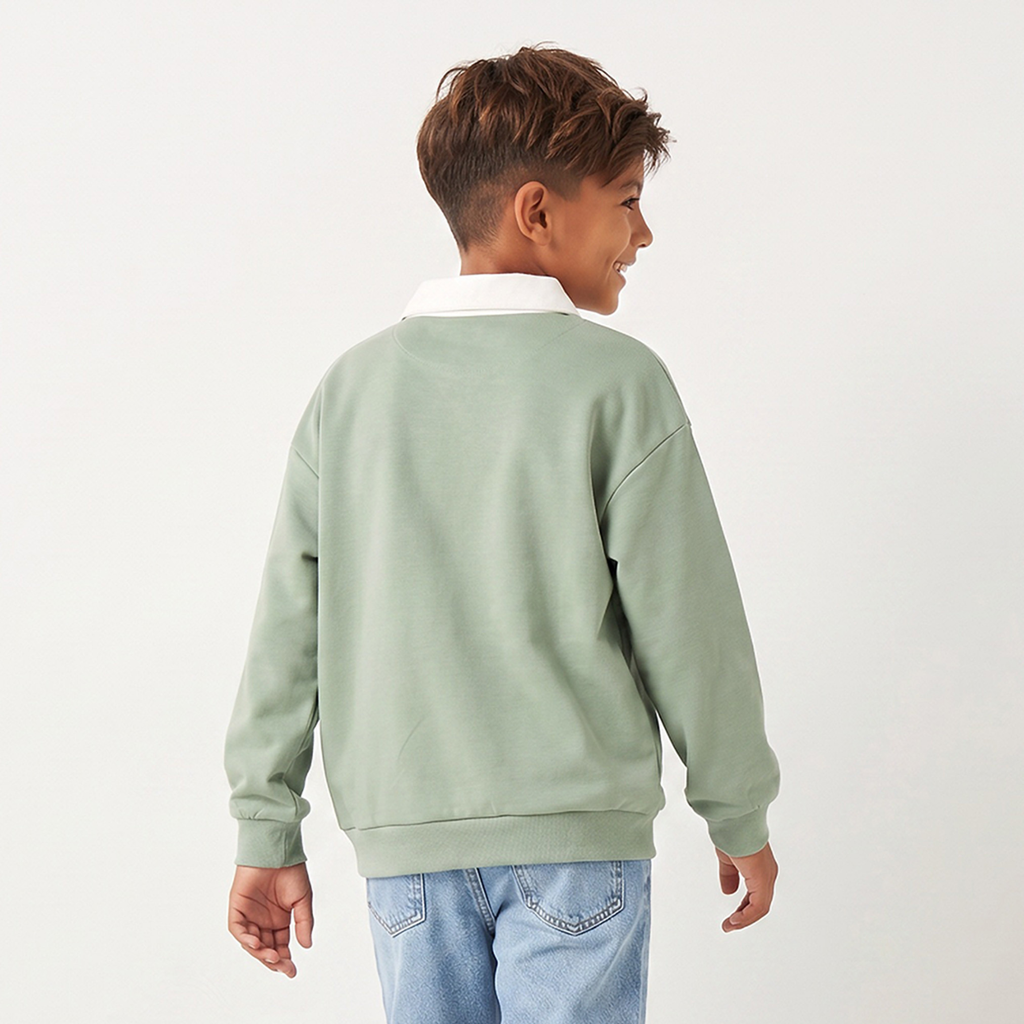 سويت شيرت بياقة وأكمام طويلة من جونيورز-boys-clothing-winterwear-sweatshirts-image-3