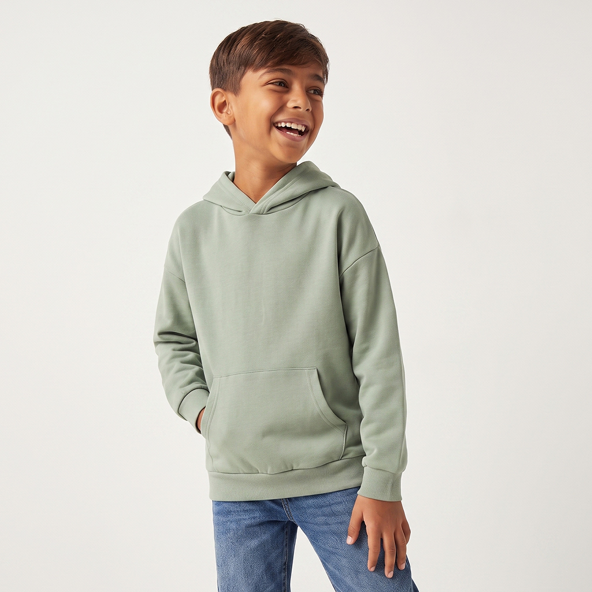 سويت شيرت بغطاء رأس وأكمام طويلة من جونيورز-boys-clothing-winterwear-sweatshirts-image-1