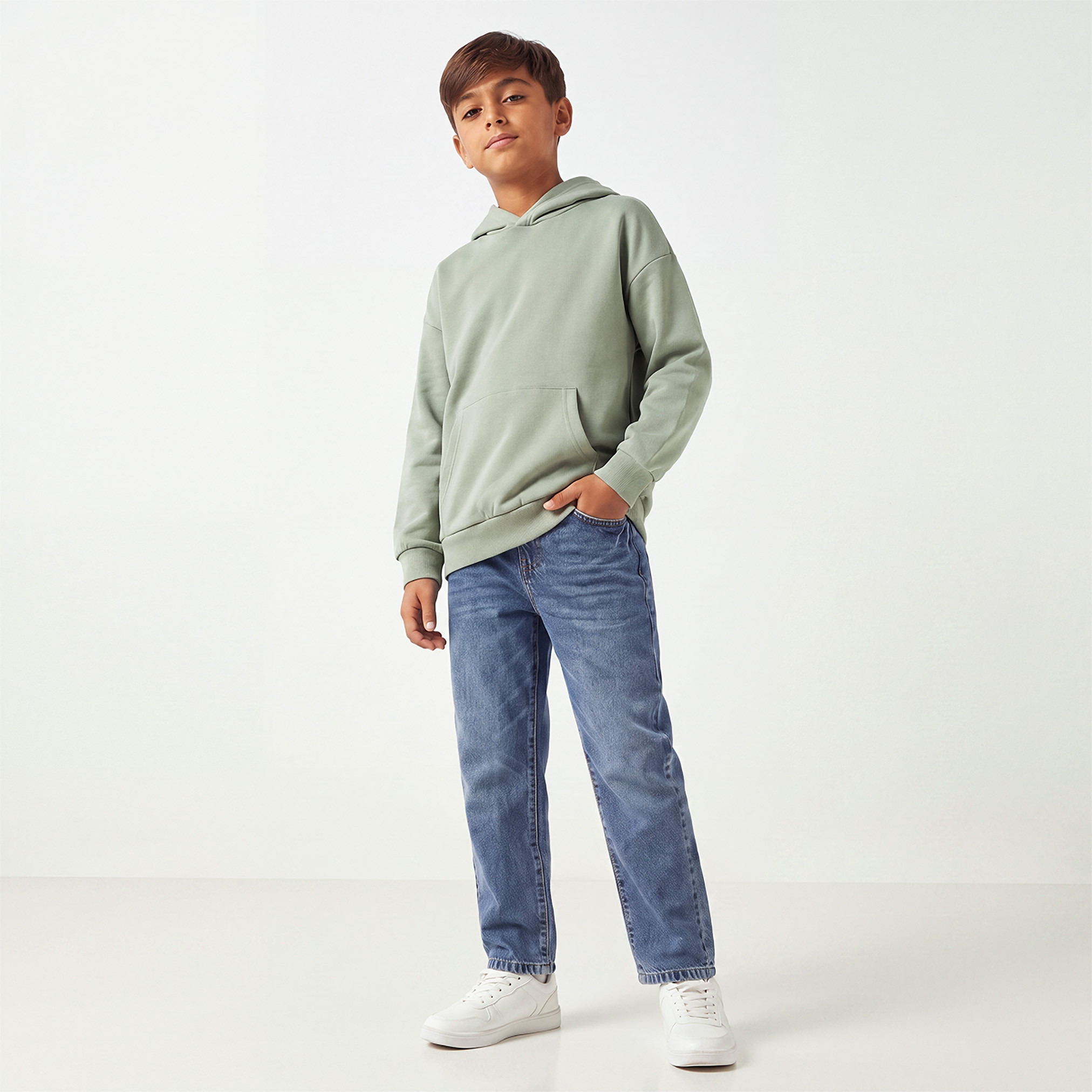 سويت شيرت بغطاء رأس وأكمام طويلة من جونيورز-boys-clothing-winterwear-sweatshirts-image-4