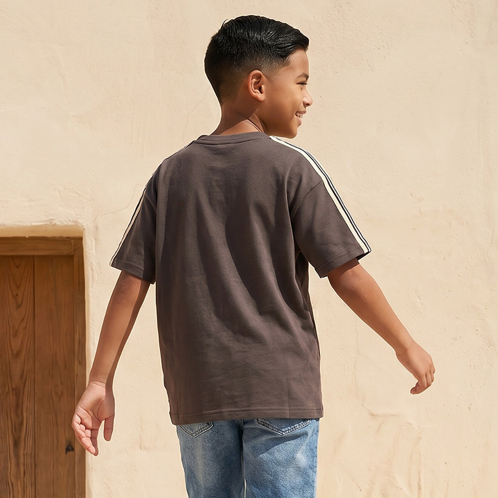 Juniors Crew Neck Short Sleeves T-shirt with Pocket-boys-clothing-tshirtsandpolos-image-3
