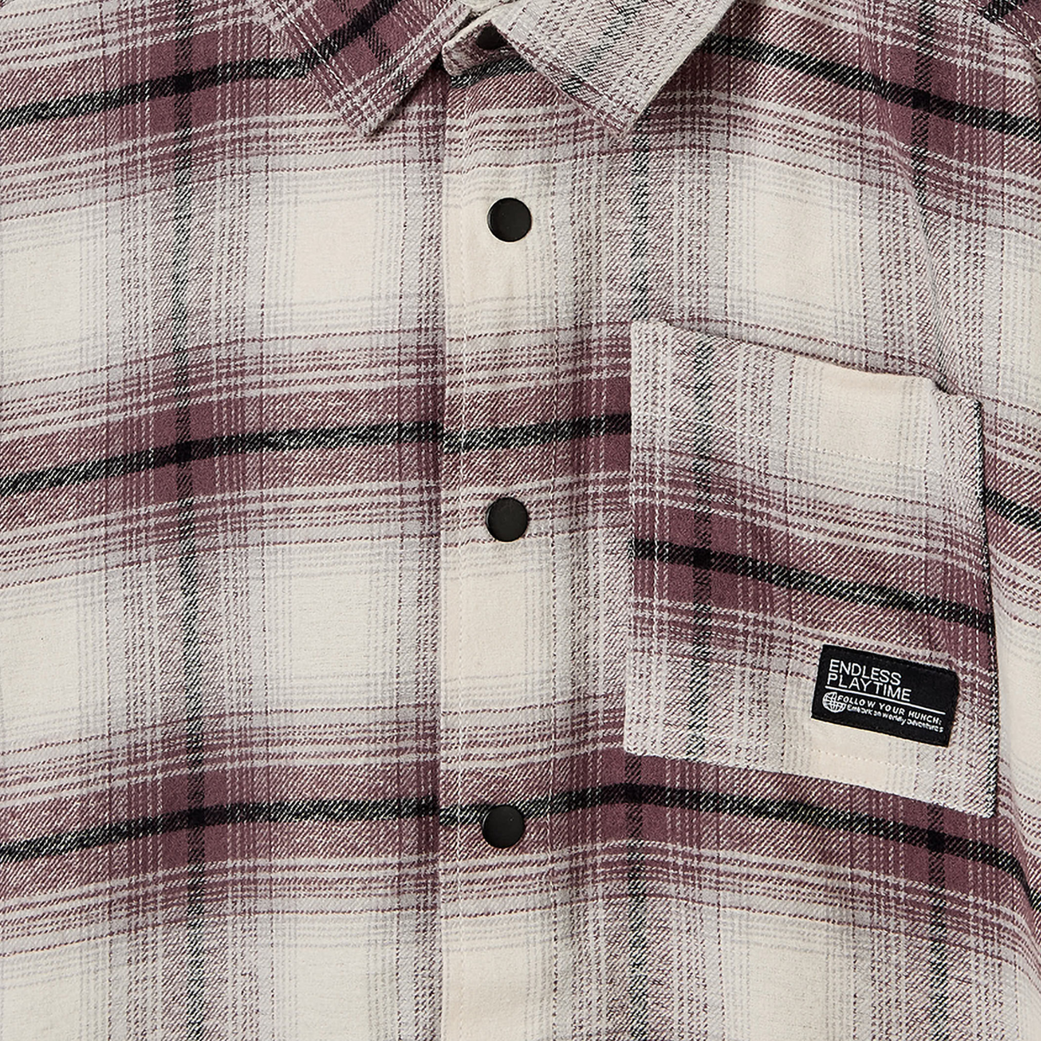 قميص كاروهات بقبعة وأكمام طويلة من جونيورز-boys-clothing-shirts-image-4
