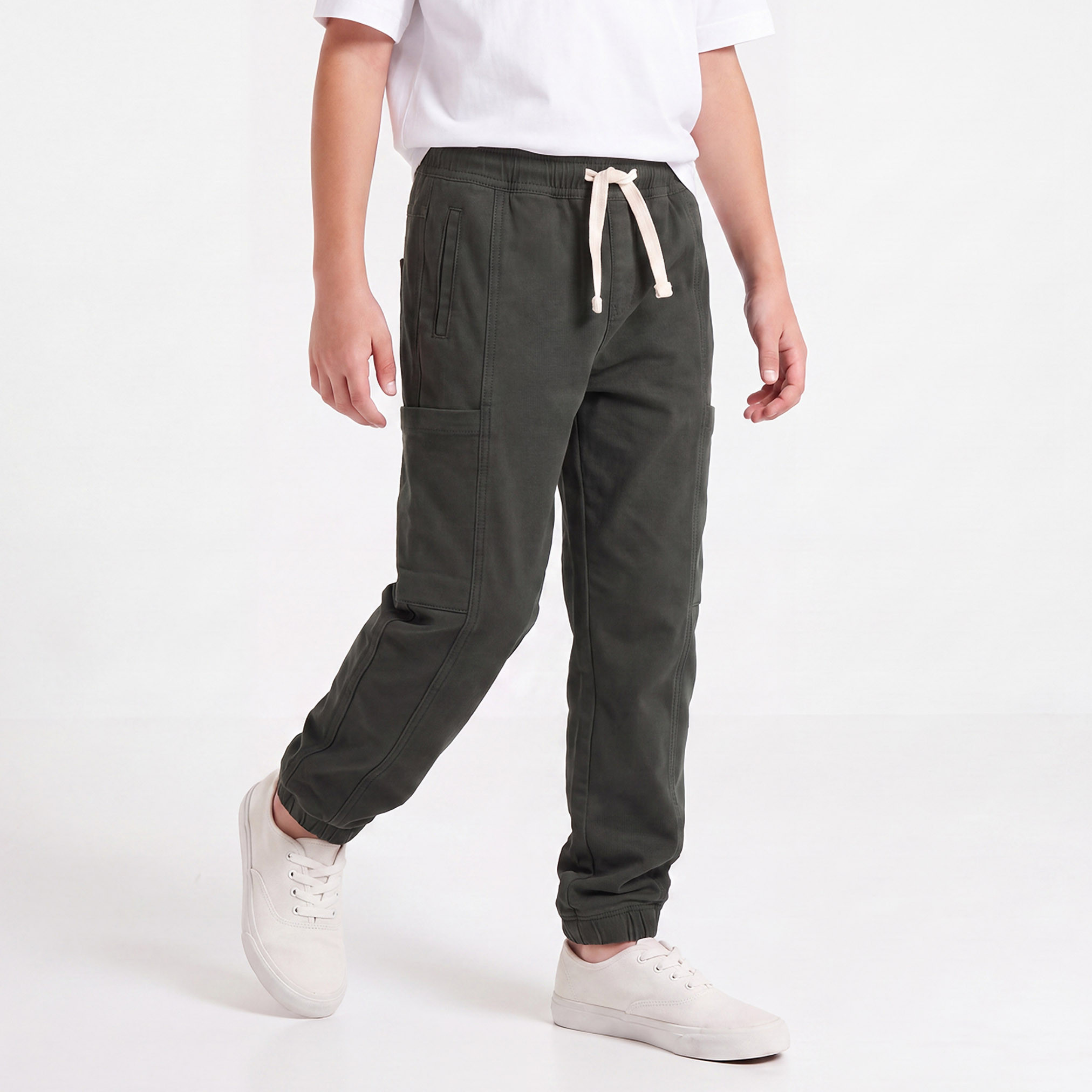 Juniors Joggers with Pockets, Drawstring Waist-boys-clothing-bottoms-joggersandtrackpants-image-1