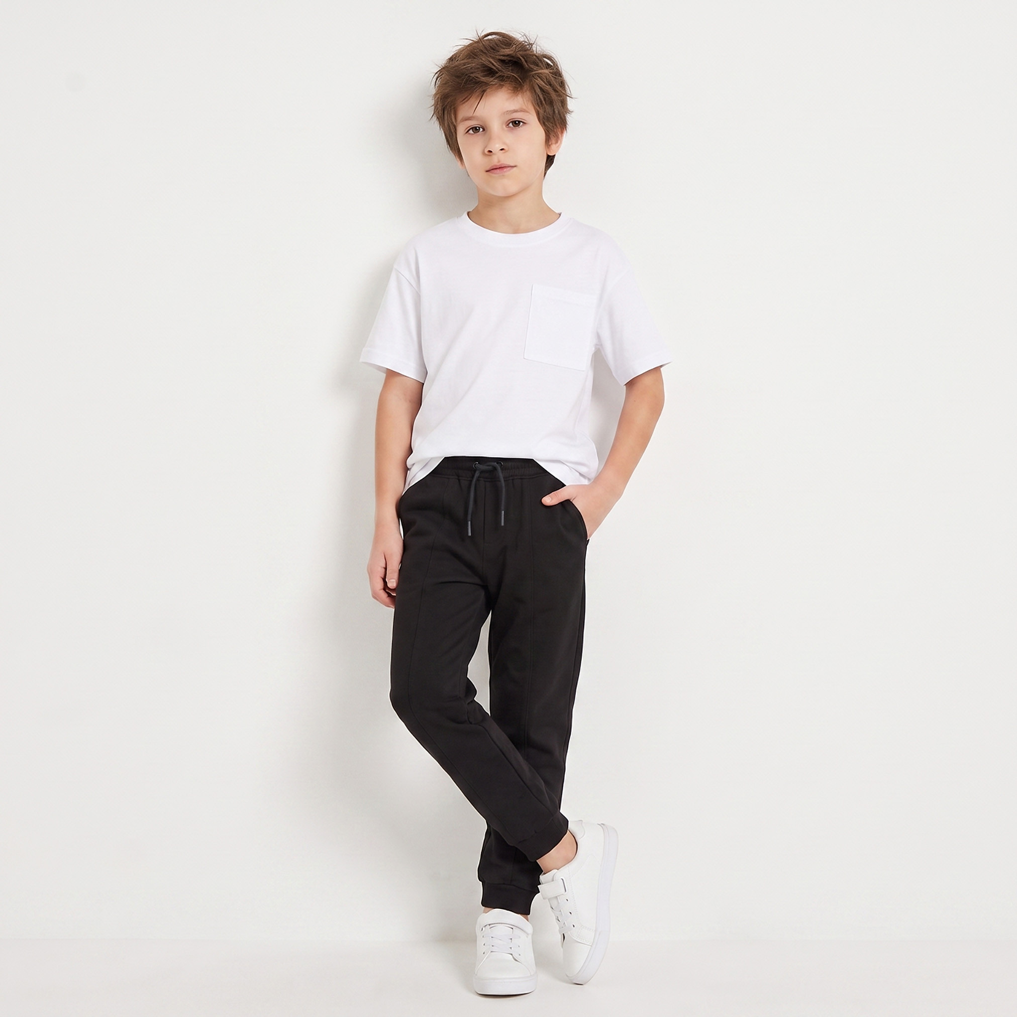 بنطلون رياضي برباط مطاطي وجيوب من جونيورز-boys-clothing-bottoms-joggersandtrackpants-image-4