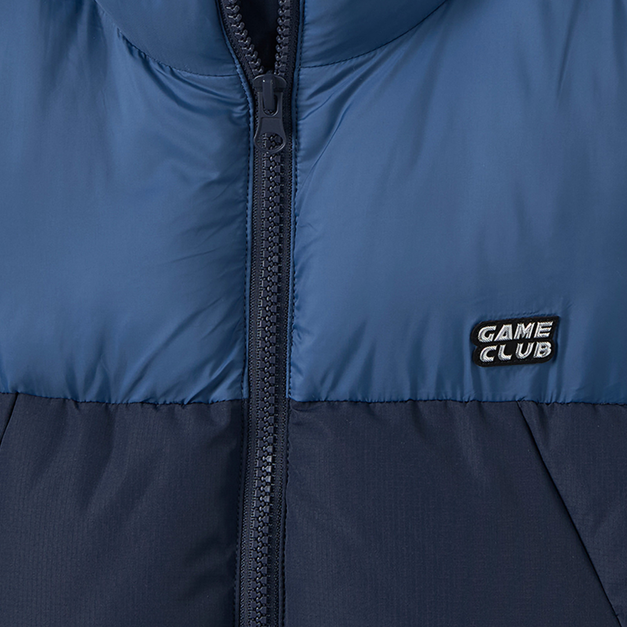 Juniors Colourblock Gilet with Zip Closure-boys-clothing-jacketsandcoats-image-4