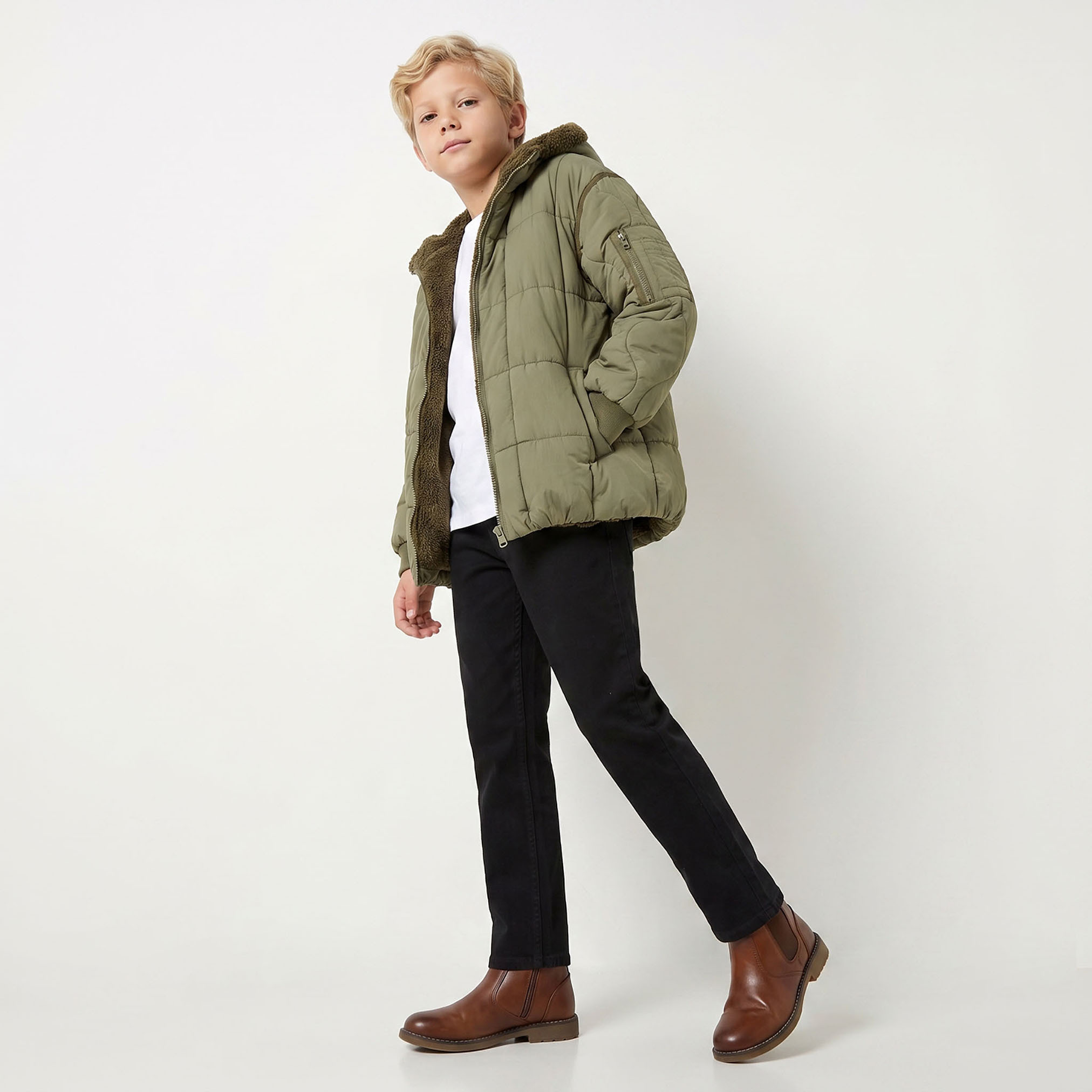 Juniors Quilted Jacket with Hood-boys-clothing-jacketsandcoats-image-5