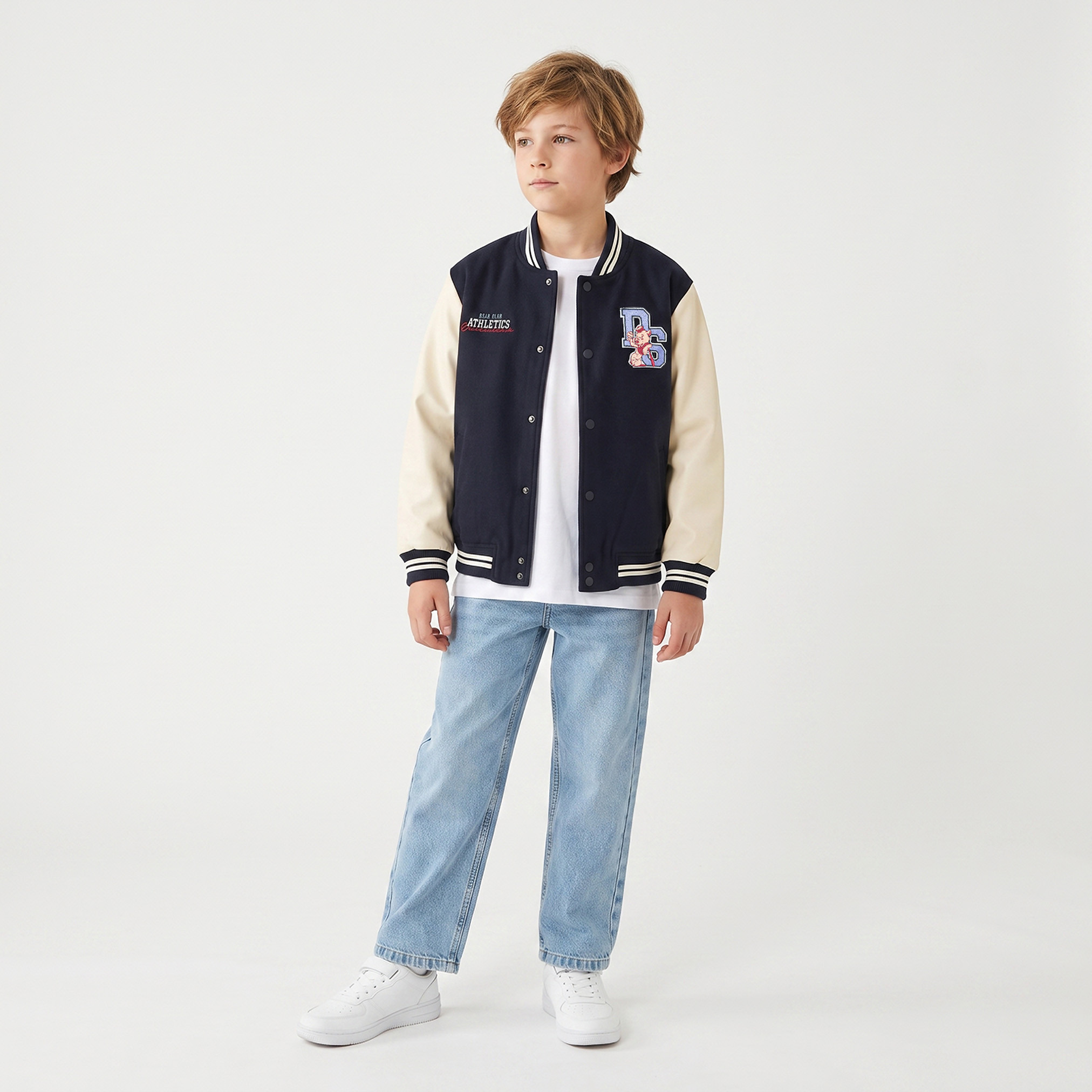 Juniors Varsity Print Bomber Jacket with Button Closure-boys-clothing-jacketsandcoats-image-3