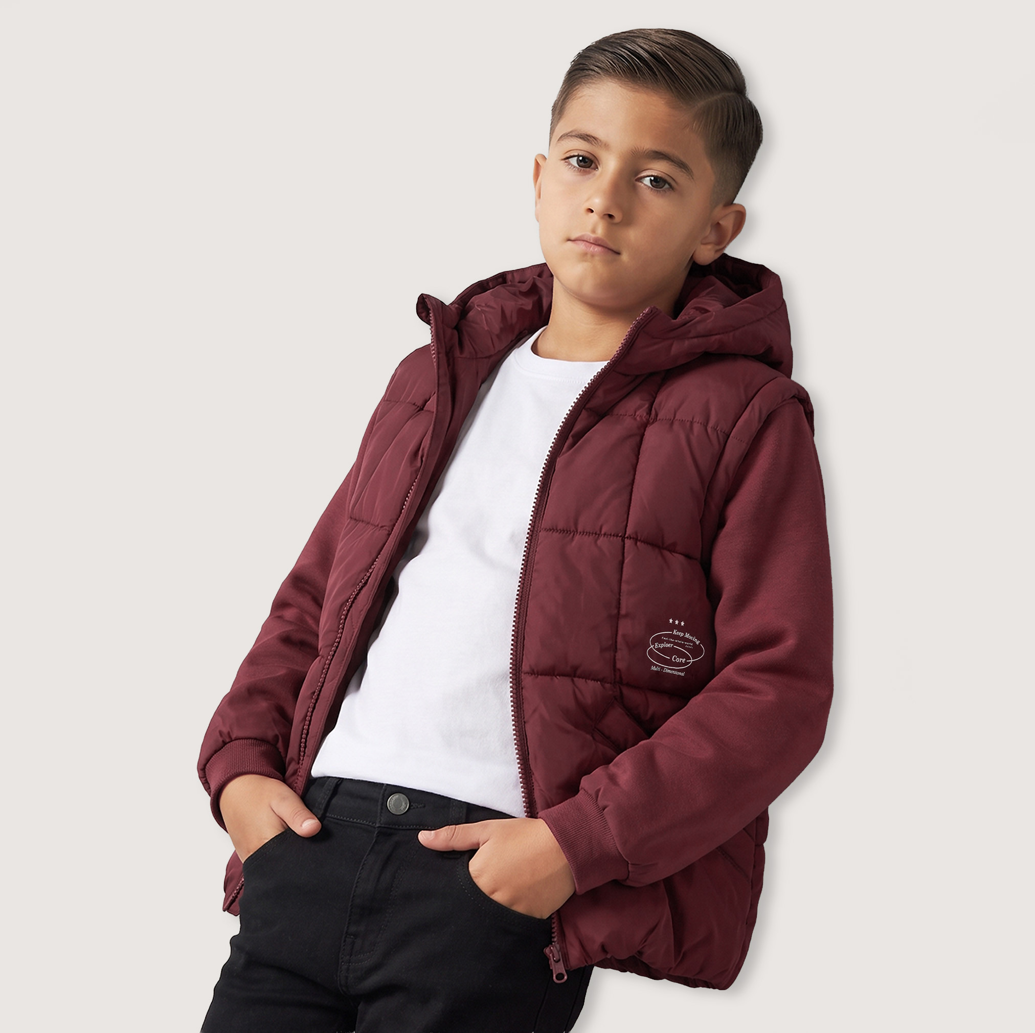 جاكيت مبطن بغطاء رأس وجيوب من جونيورز-boys-clothing-jacketsandcoats-image-6