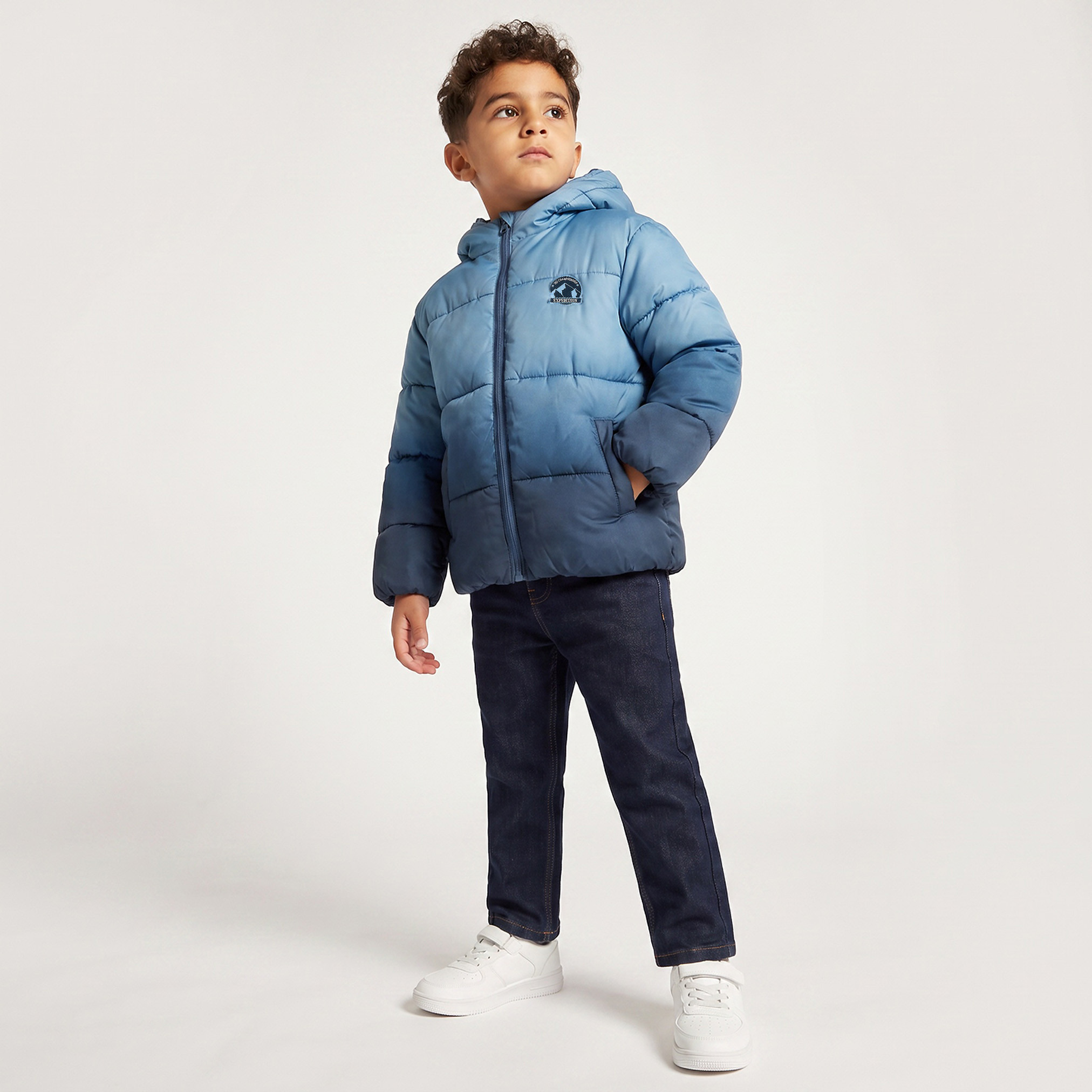 Juniors Ombre Puffer Jacket with Zip Closure-boys-clothing-jacketsandcoats-image-4