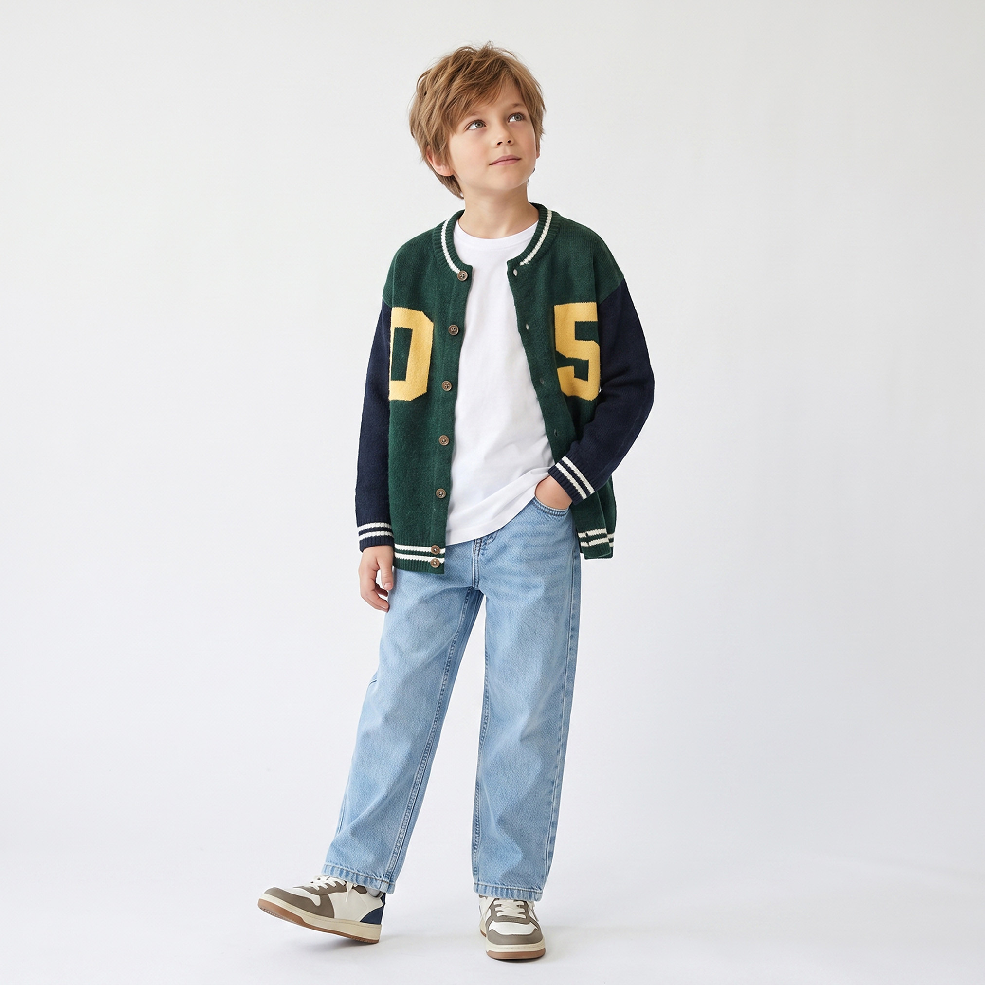 Juniors Varsity Print Cardigan with Button Closure-boys-clothing-jumpersandcardigans-image-5