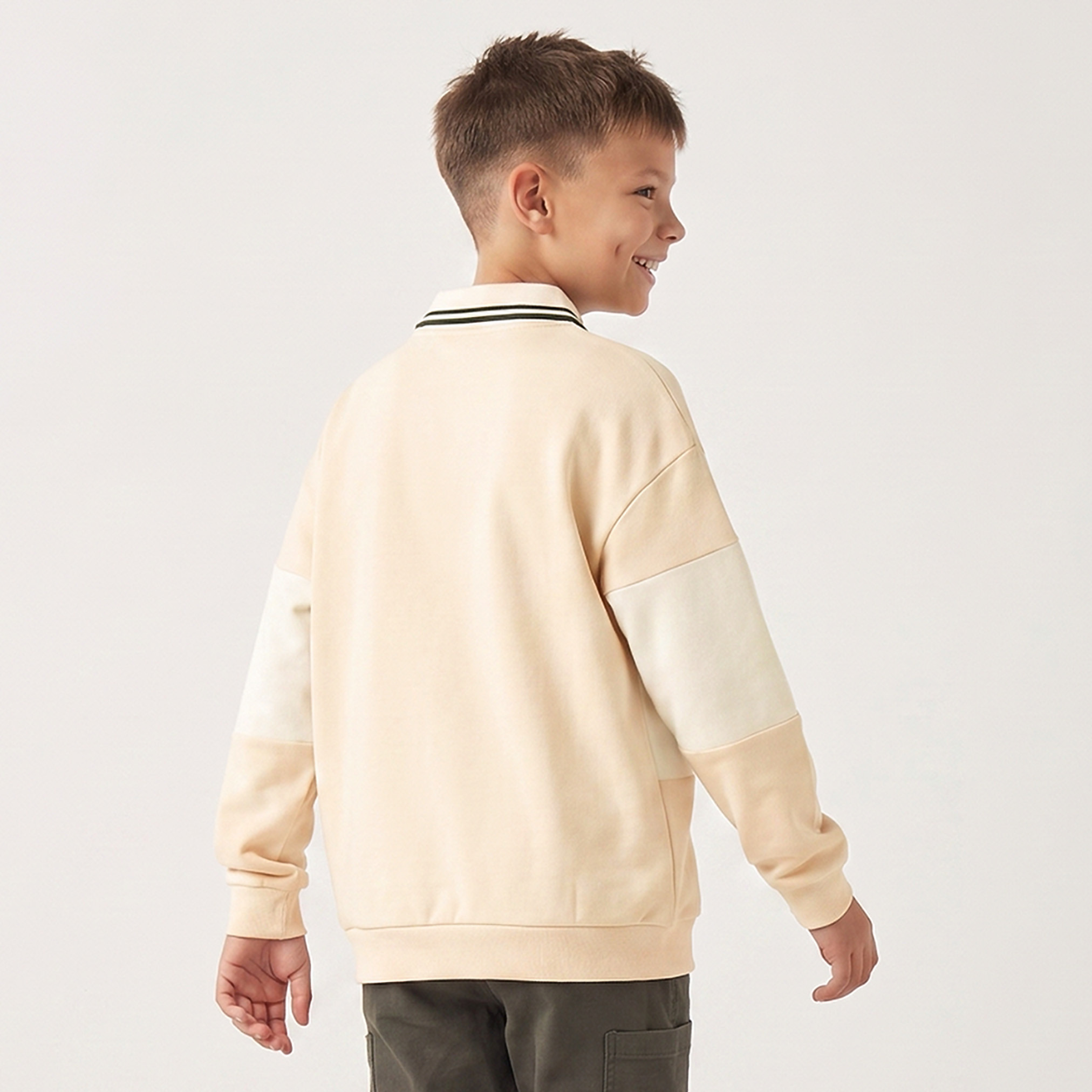 سويت شيرت بقوالب ملونة وأكمام طويلة من جونيورز-boys-clothing-winterwear-sweatshirts-image-2