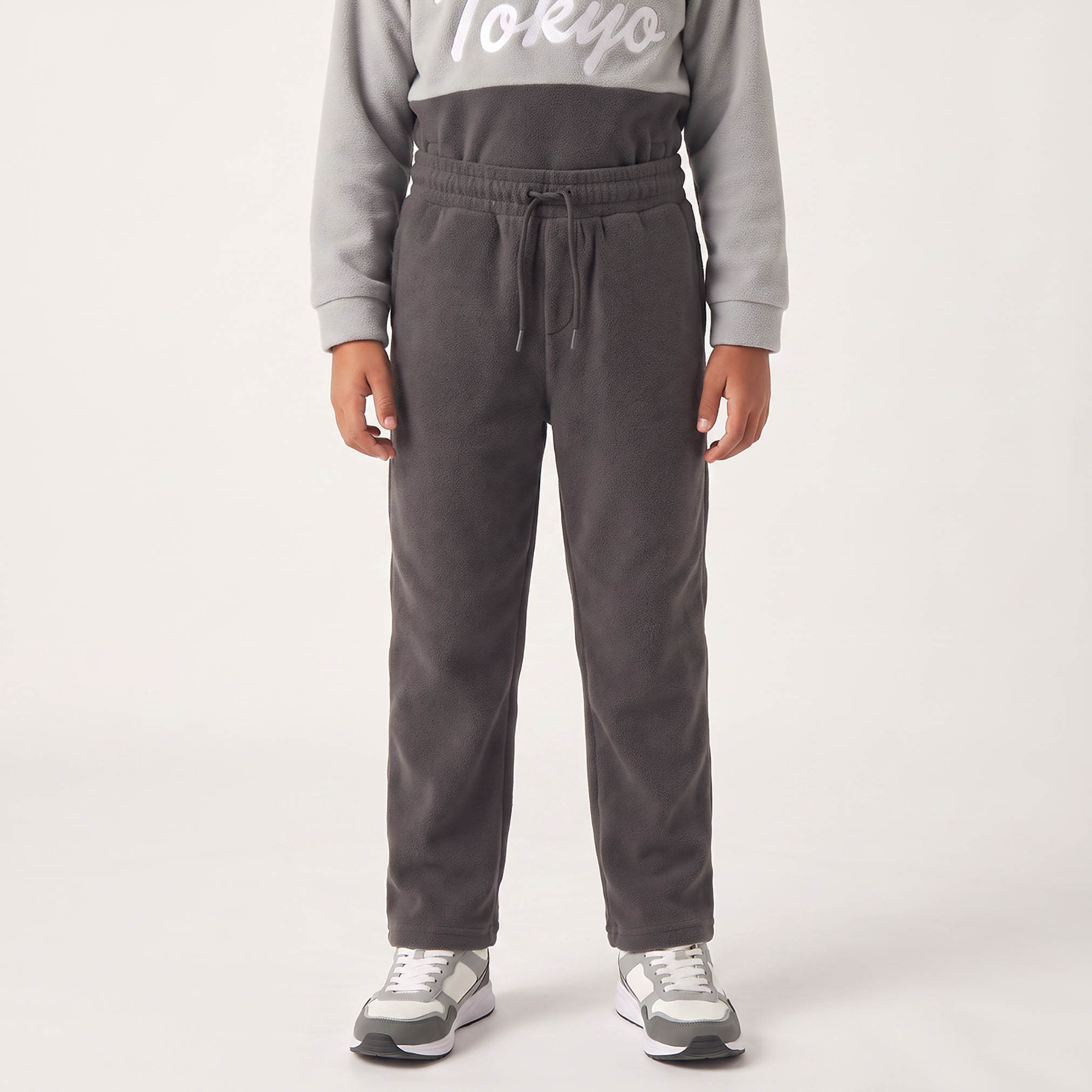 Juniors High Neck Long Sleeves Sweatshirt and Track Pants Set with Tokyo Print-boys-clothing-setsandcoords-image-4