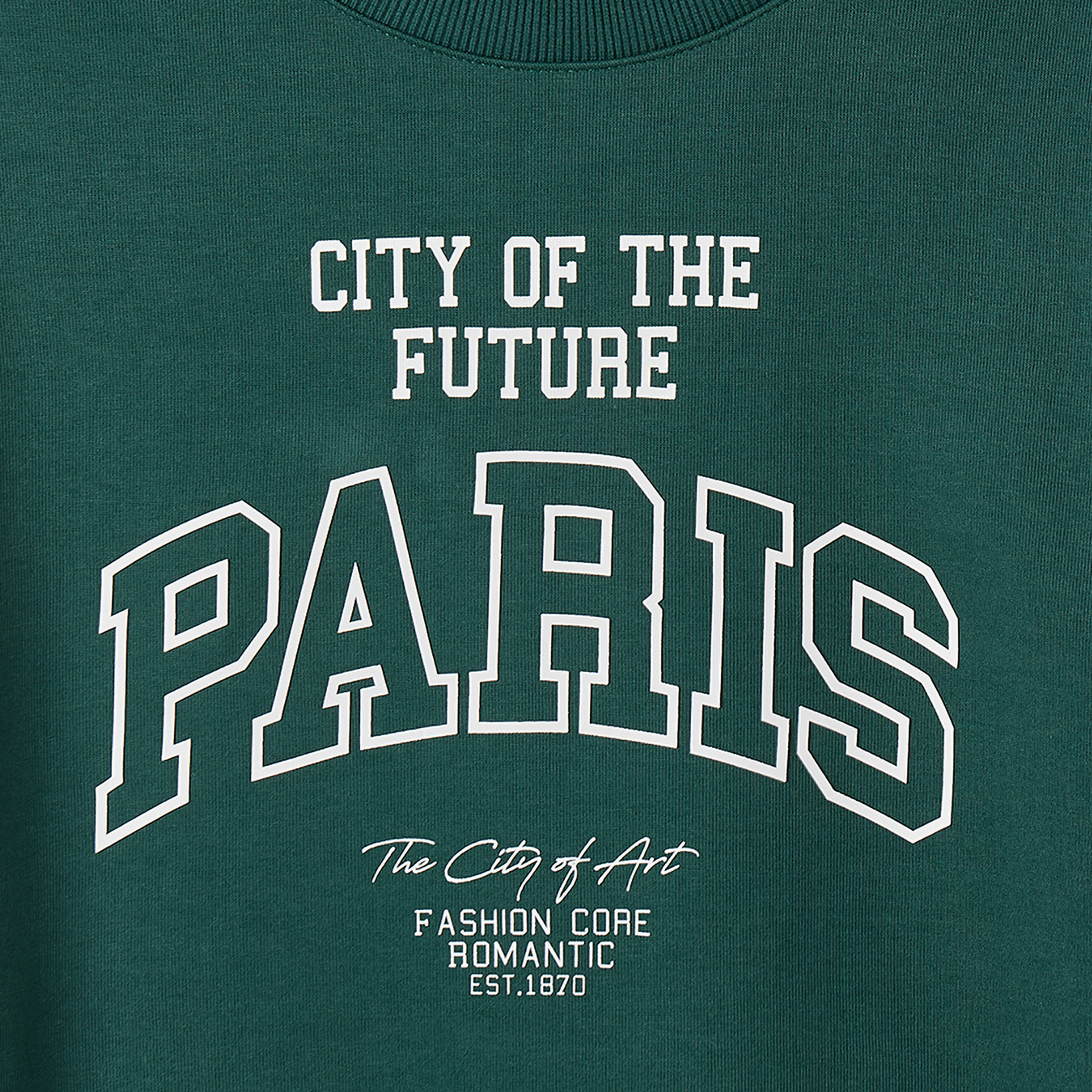 Juniors Crew Neck Long Sleeves Sweatshirt and Track Pants Set with Varsity Print-boys-clothing-setsandcoords-image-6