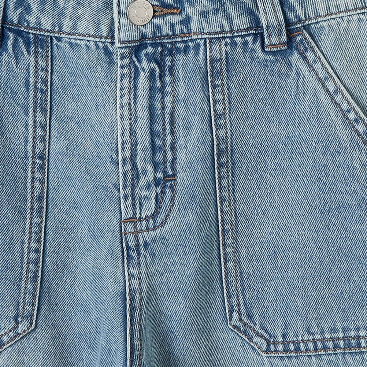 بنطلون جينز مقلم بخصر متوسط الارتفاع من جونيورز-boys-clothing-bottoms-jeans-image-4