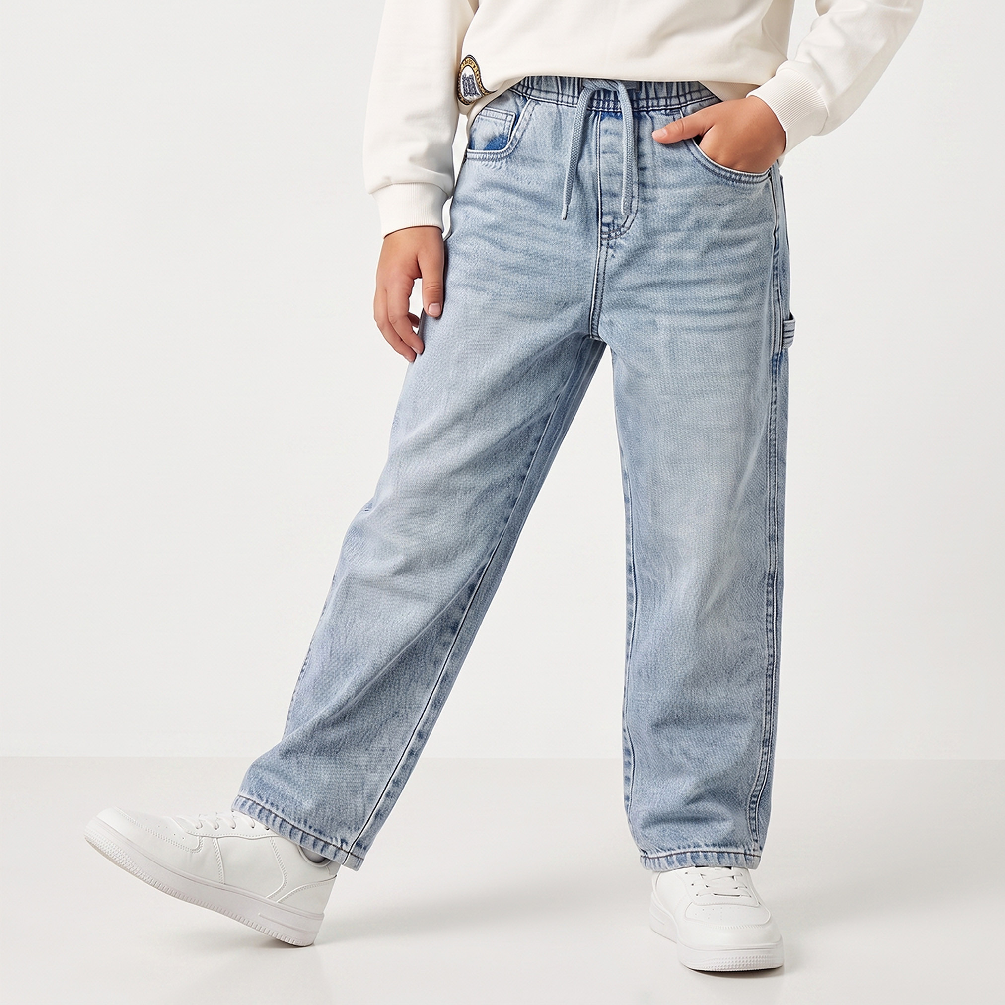 بنطلون جينز بجيوب من جونيورز-boys-clothing-bottoms-jeans-image-1