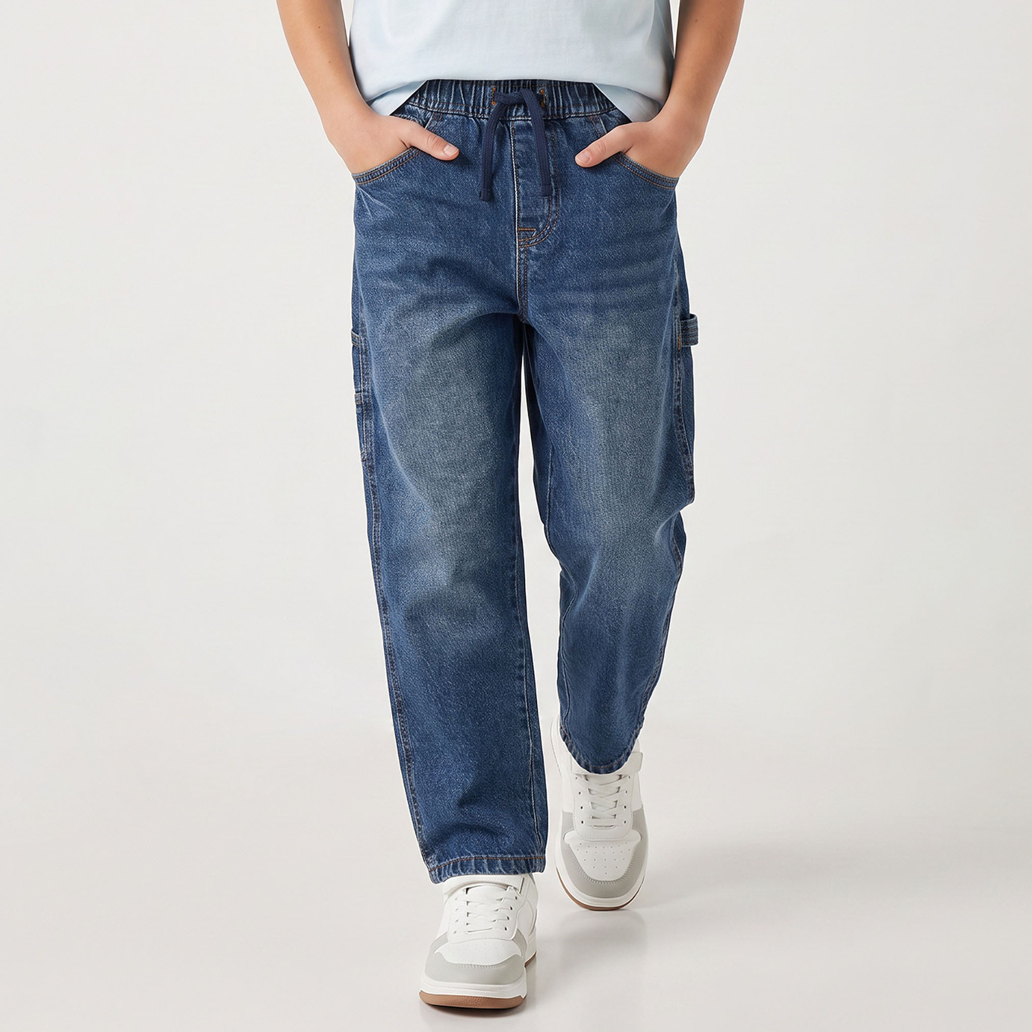بنطلون جينز بجيوب من جونيورز-boys-clothing-bottoms-jeans-image-1