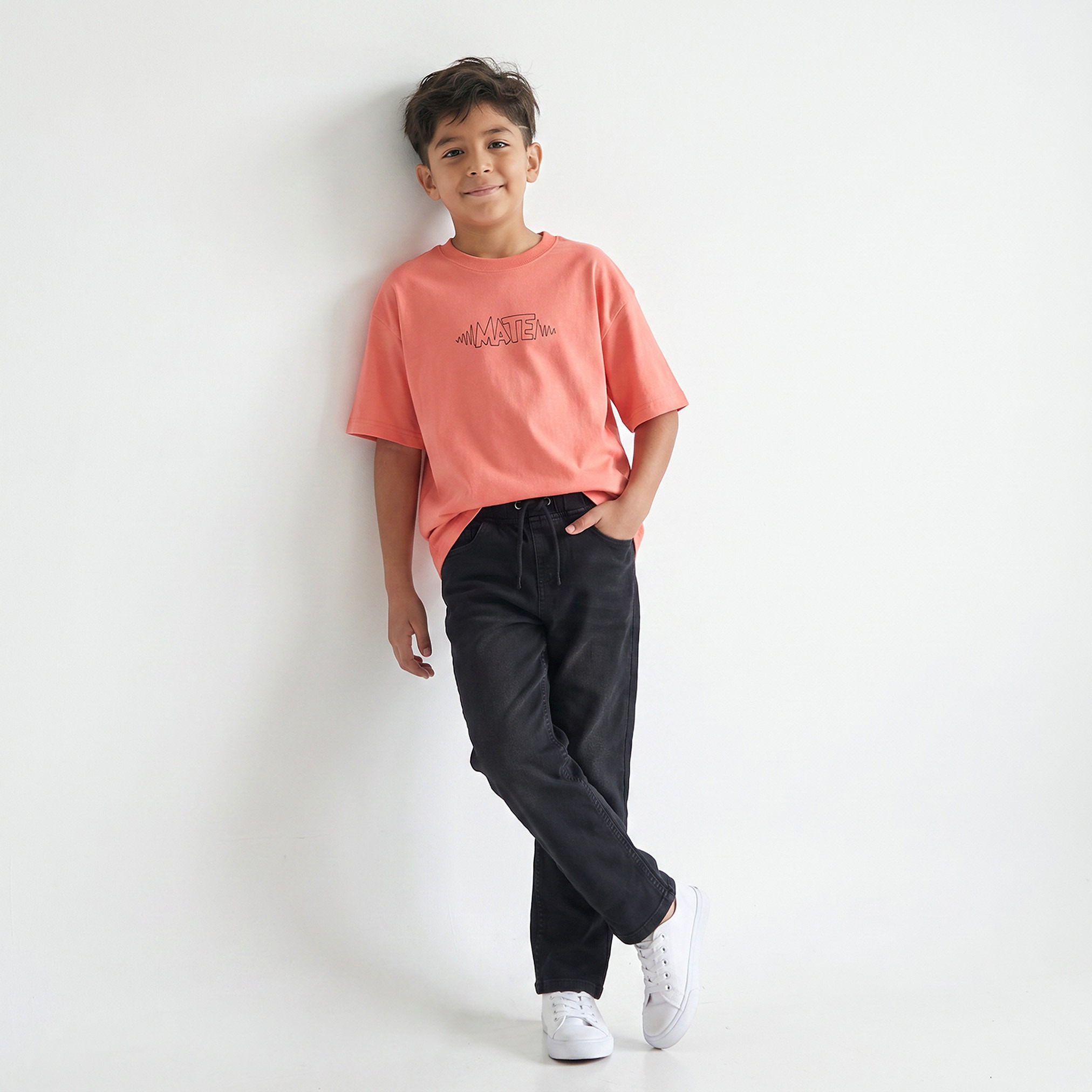 بنطلون جينز رياضي بجيوب من جونيورز -boys-clothing-bottoms-jeans-image-3