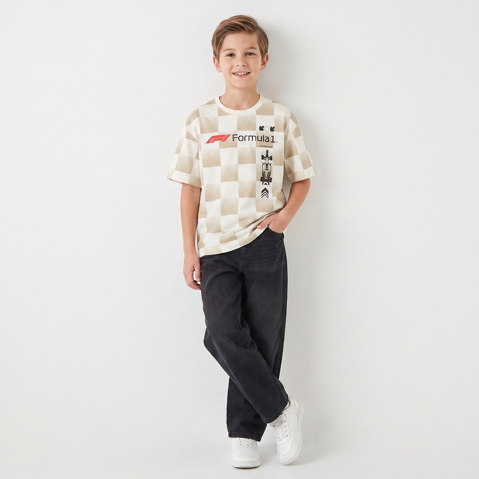 جينز دنيم مغسول بخصر متوسط الارتفاع من جونيورز-boys-clothing-bottoms-jeans-image-5