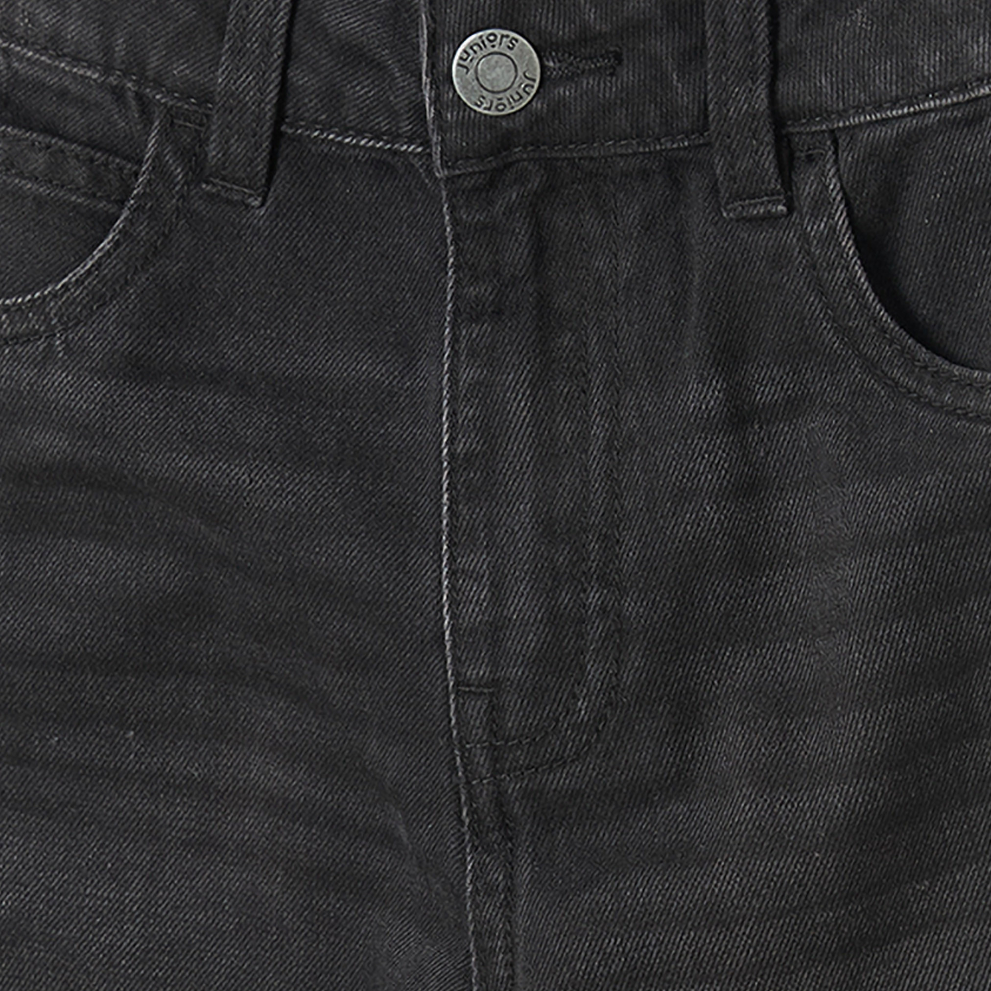 جينز دنيم مغسول بخصر متوسط الارتفاع من جونيورز-boys-clothing-bottoms-jeans-image-4