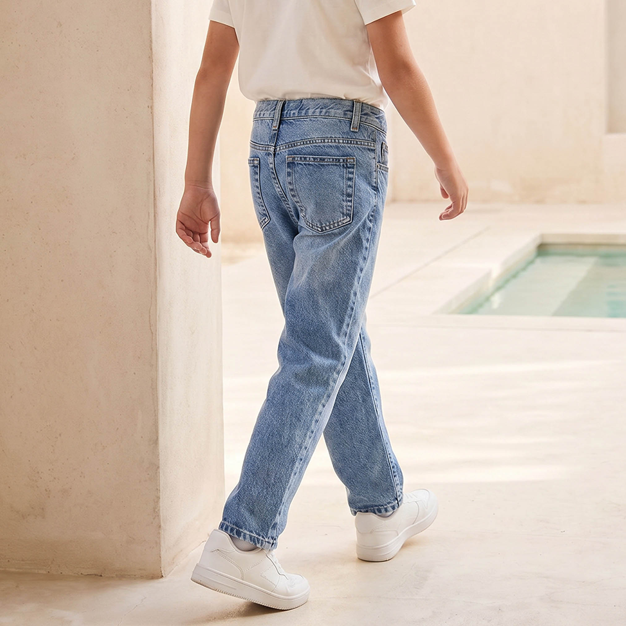 Juniors Button Closure Jeans with Pockets-boys-clothing-bottoms-jeans-image-3