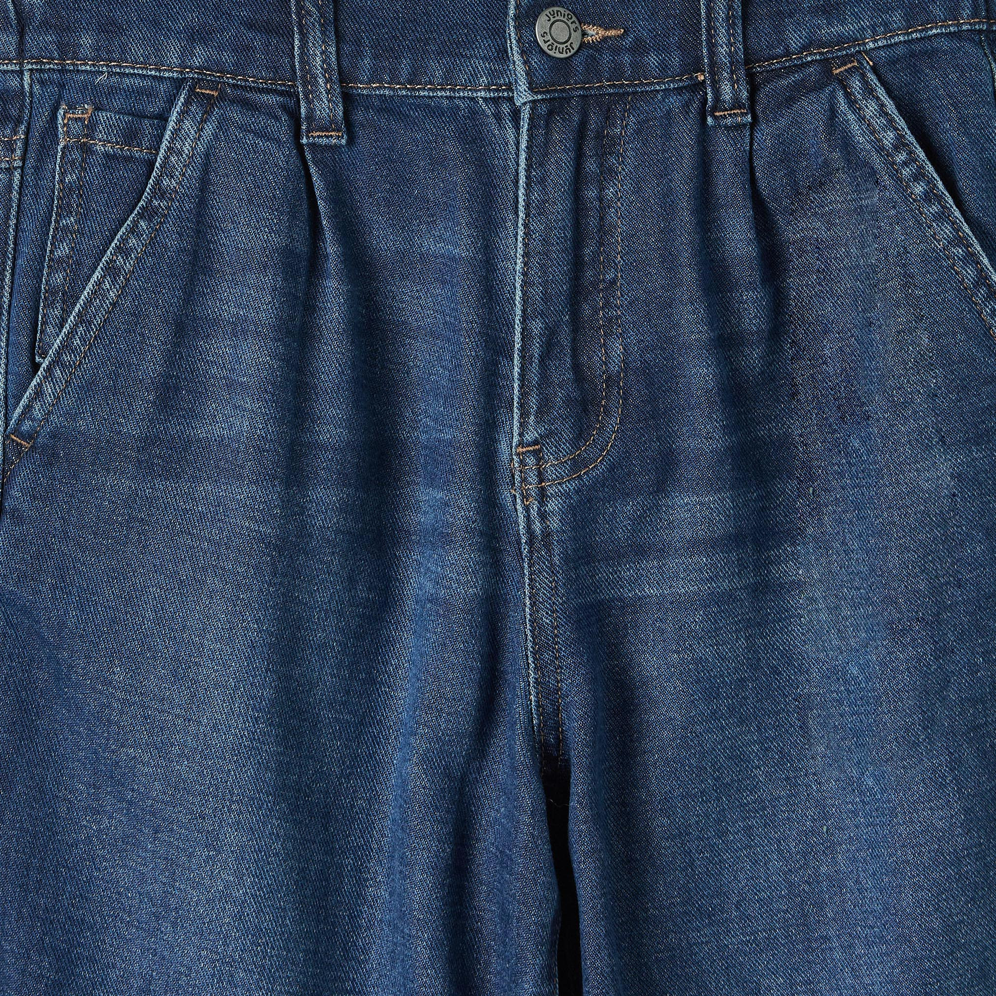 Juniors Jeans with Semi-Elastic Waist-boys-clothing-bottoms-jeans-image-4