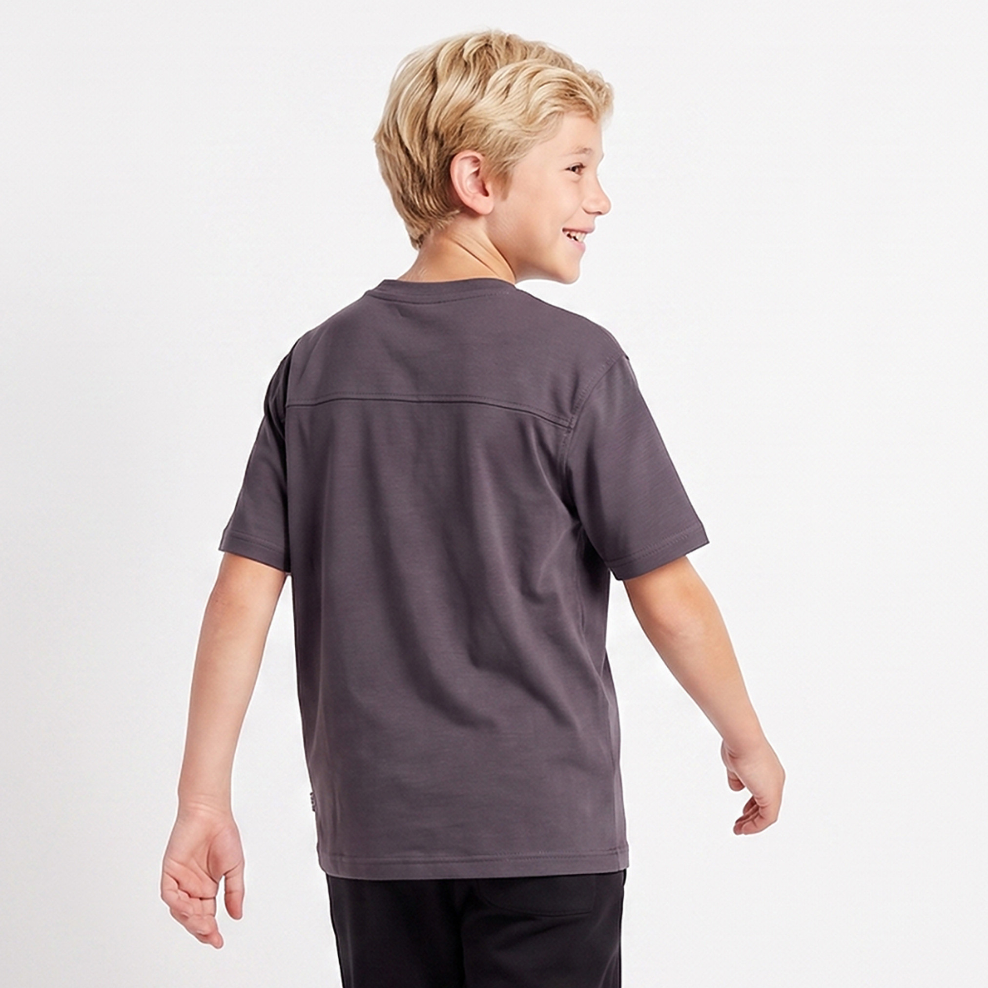 XYZ Crew Neck Short Sleeves T-shirt with Zipper Pocket-boys-clothing-tshirtsandpolos-image-3