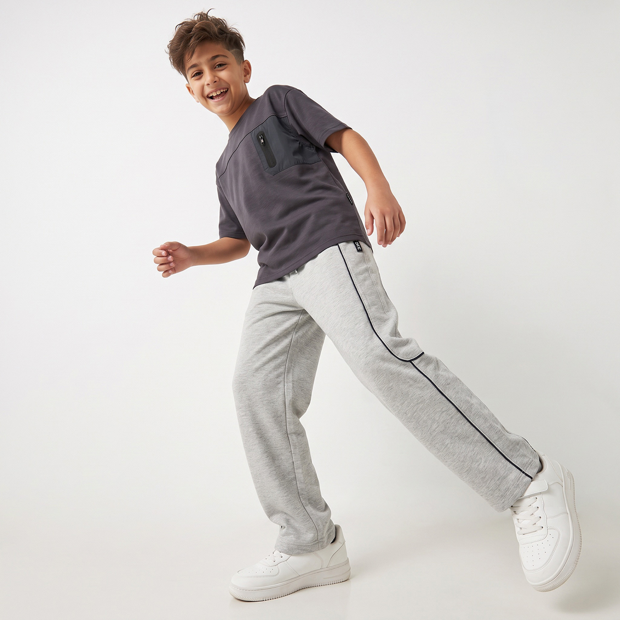 XYZ Elasticated Drawstring Waist Cotton Track Pants with Pocket-boys-clothing-bottoms-joggersandtrackpants-image-5