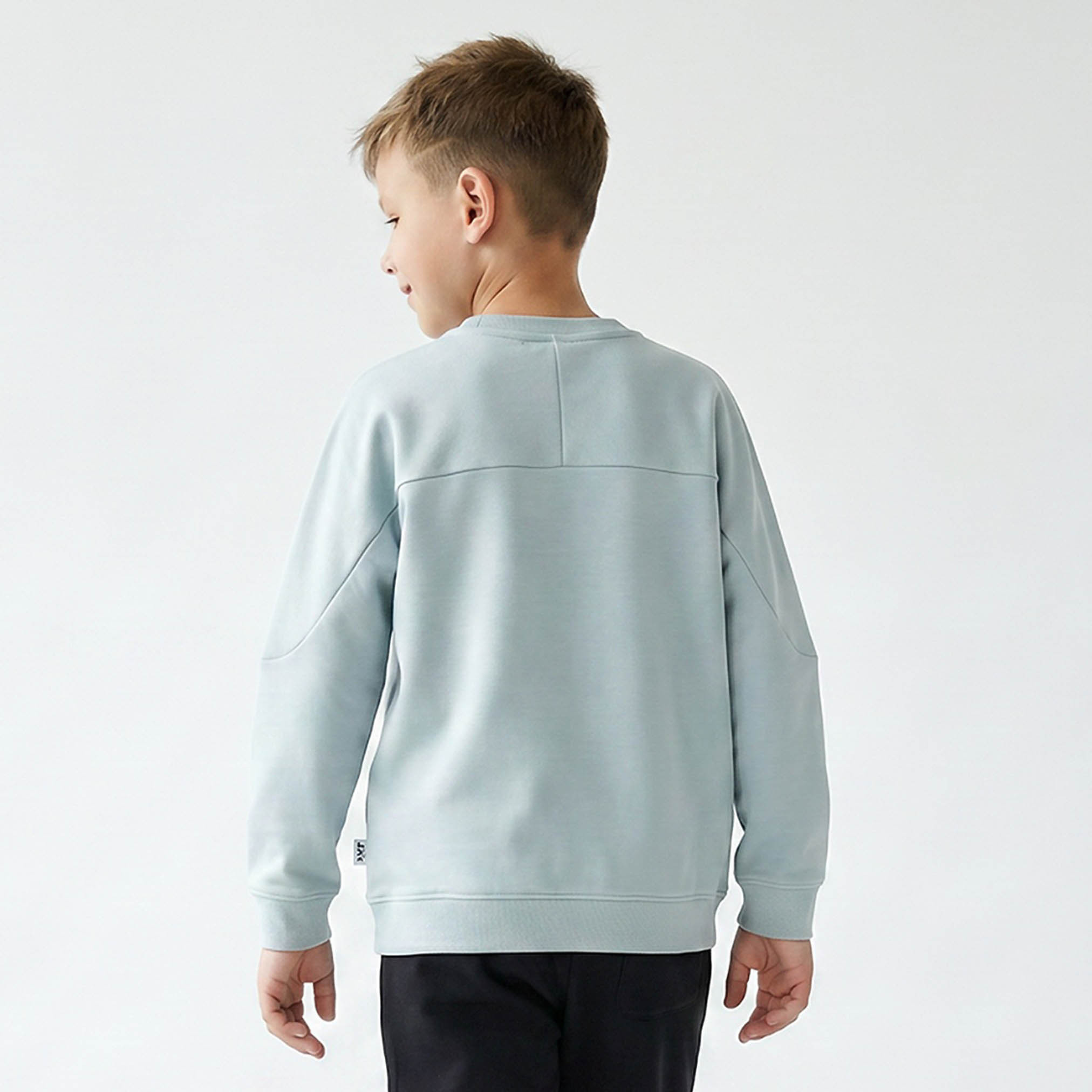 سويت شيرت بتصميم ألواح وأكمام طويلة من جونيورز-boys-clothing-winterwear-sweatshirts-image-3