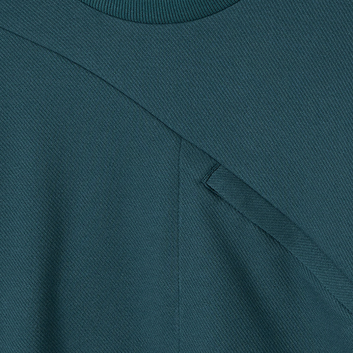 Juniors Crew Neck Sweatshirt with Panelled Design-boys-clothing-winterwear-sweatshirts-image-4