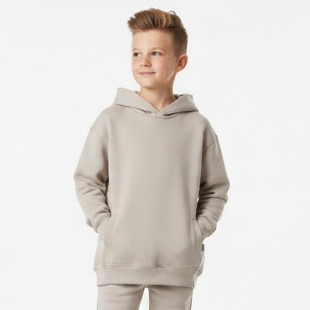 XYZ Hooded Long Sleeves Sweatshirt and Joggers Set with Pockets-boys-clothing-setsandcoords-image-2