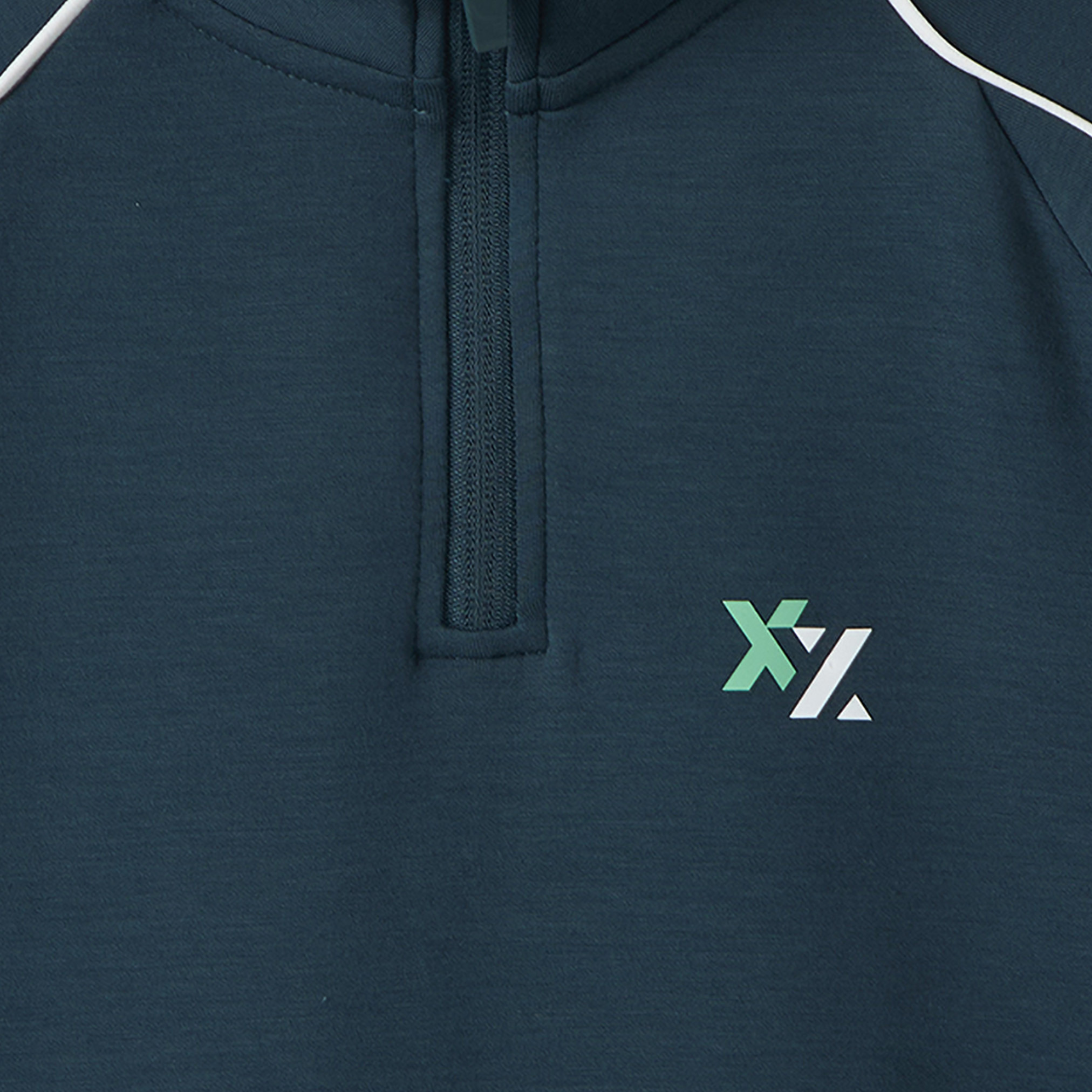 XYZ High Neck Long Sleeves Sweatshirt and Track Pants Set with Drawstring Closure-boys-clothing-setsandcoords-image-6