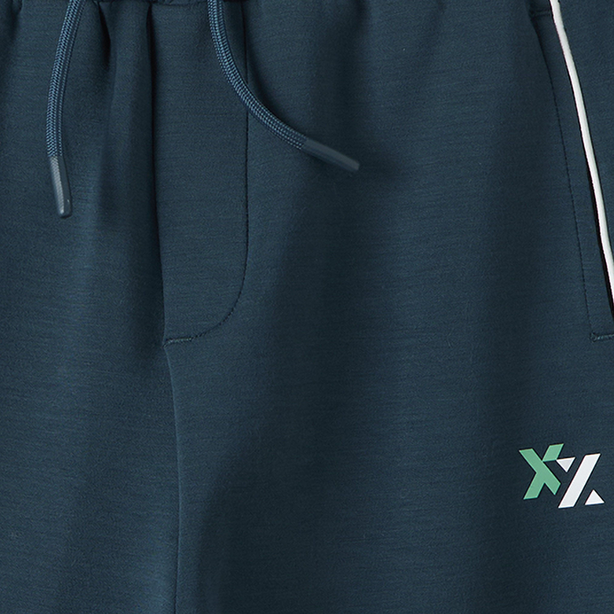 XYZ High Neck Long Sleeves Sweatshirt and Track Pants Set with Drawstring Closure-boys-clothing-setsandcoords-image-7